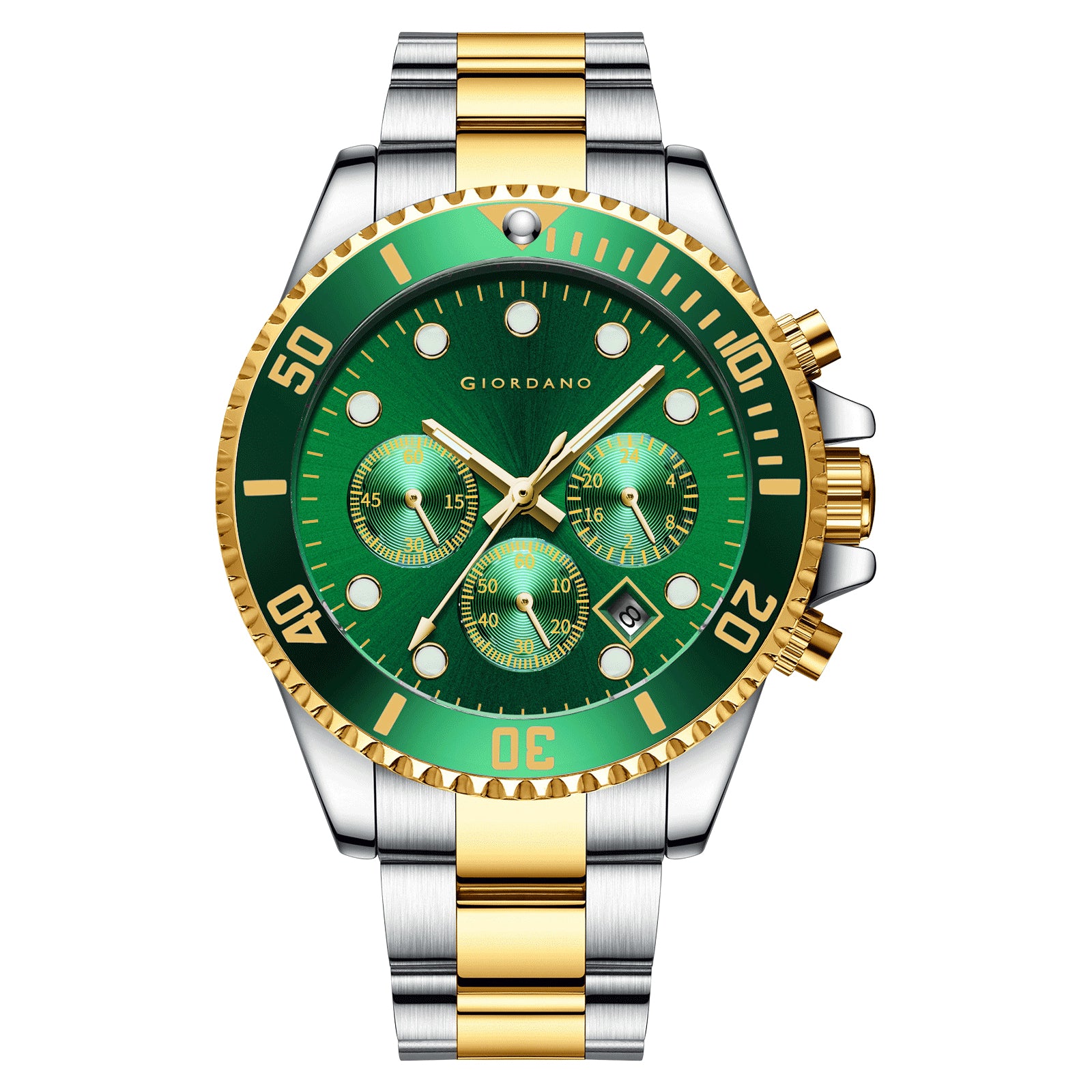 Giordano Multi-Function Analog Wrist Watch for Men Water Resistant with Classy Dial and Strap|Compliment Your Look|Ideal Gift for|Men's|Boy | GZ-50085-66