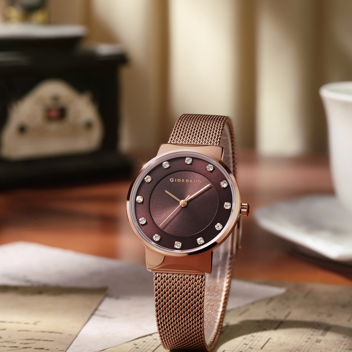 Giordano Analog Stylish Watch for Women | Water Resistant Simple and F