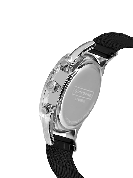 Giordano Multi Function - Performance Sport Watch for Men with Stopwatch Function & Mesh Metal Strap | GZ-50095-11