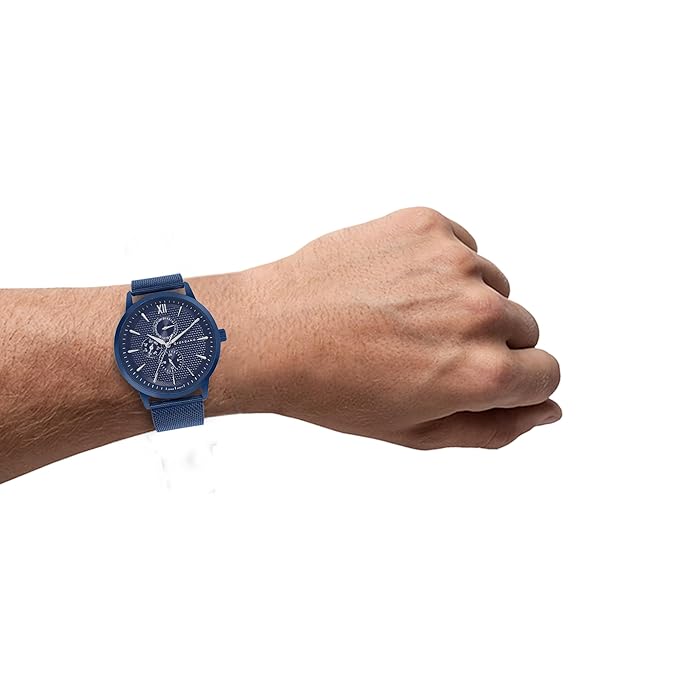 Giordano Analogue Watch for Men with Stylish Mesh Band with Water Resistant Casual Wrist Watch to Complement Your Party Look | GD-50008-33