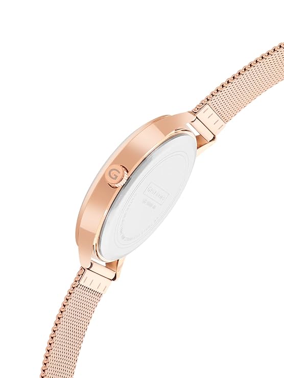 Giordano Analogue Watch for Men with Stylish Mesh Band with Water Resistant Casual Wrist Watch to Complement Your Party Look | GD-50008-44