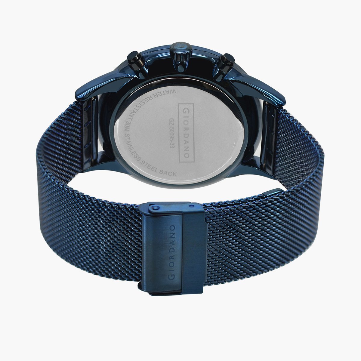 Giordano Multi Function - Performance Sport Watch for Men with Stopwatch Function & Mesh Metal Strap | GZ-50095-33