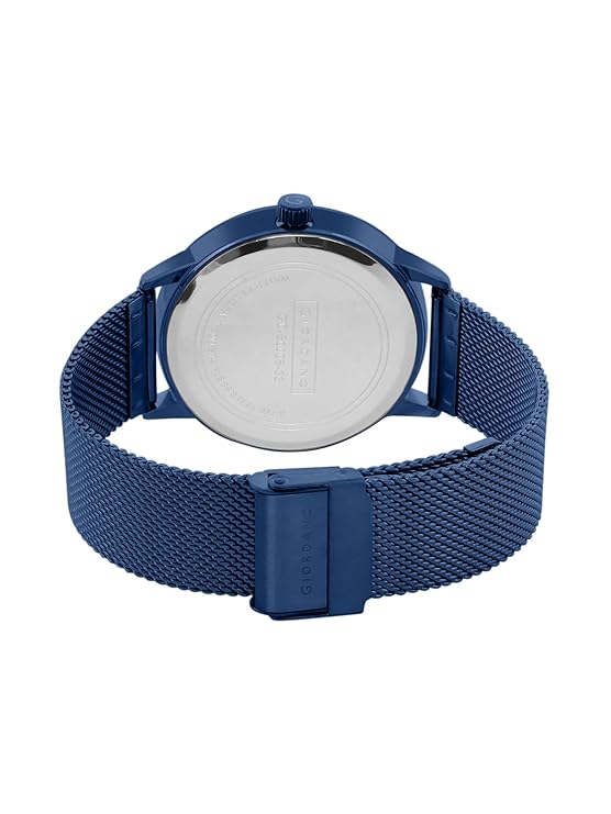 Giordano Analogue Watch for Men with Stylish Mesh Band with Water Resistant Casual Wrist Watch to Complement Your Party Look | GD-50008-33