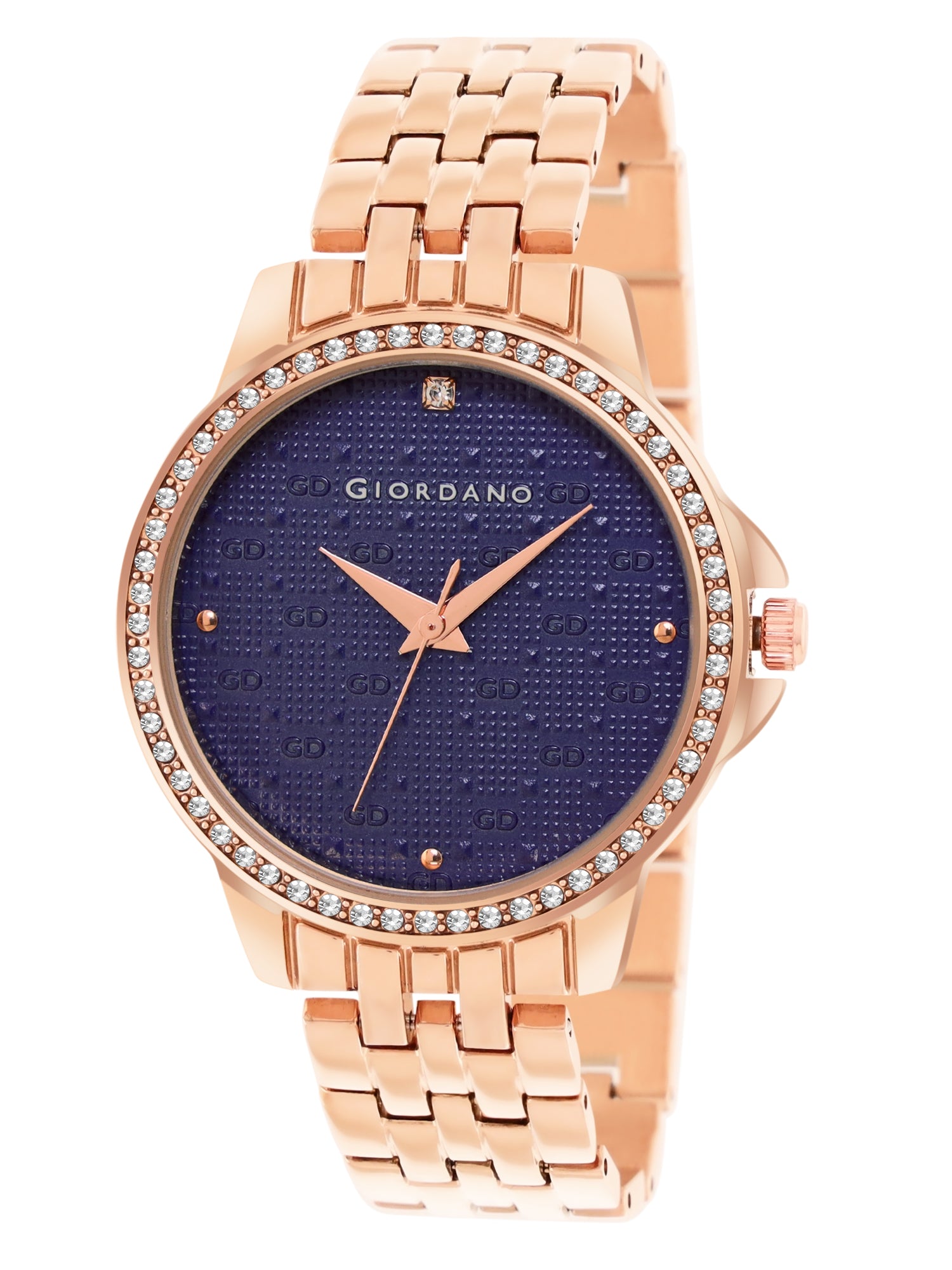 Giordano Analog Wrist Watch for Women Stylish Metal Strap with Water Resistant 3 Hand Mechanism for Girls & Ladies to Compliment Your Look/Ideal Gift for Female - GD-4209-22
