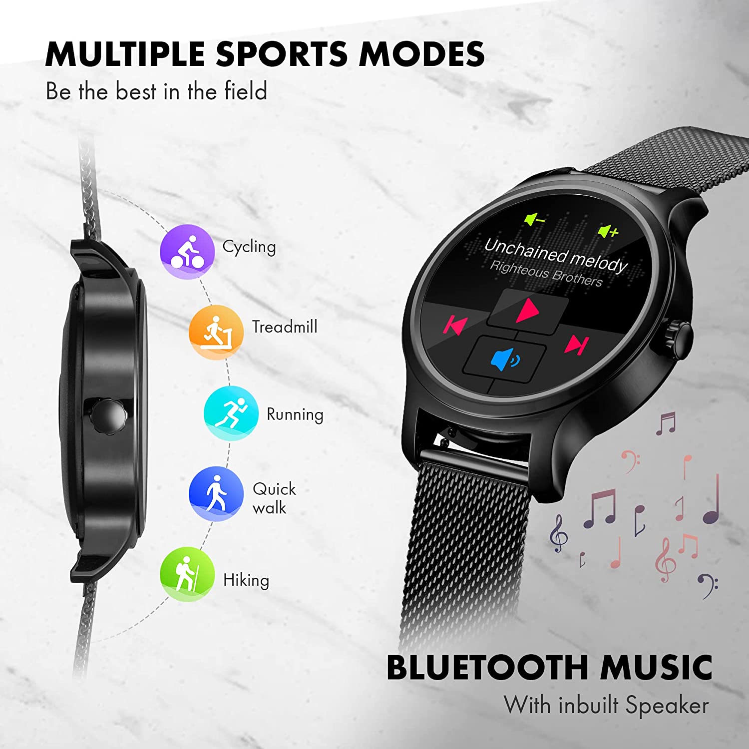 Giordano Smartwatch | GT01-BK