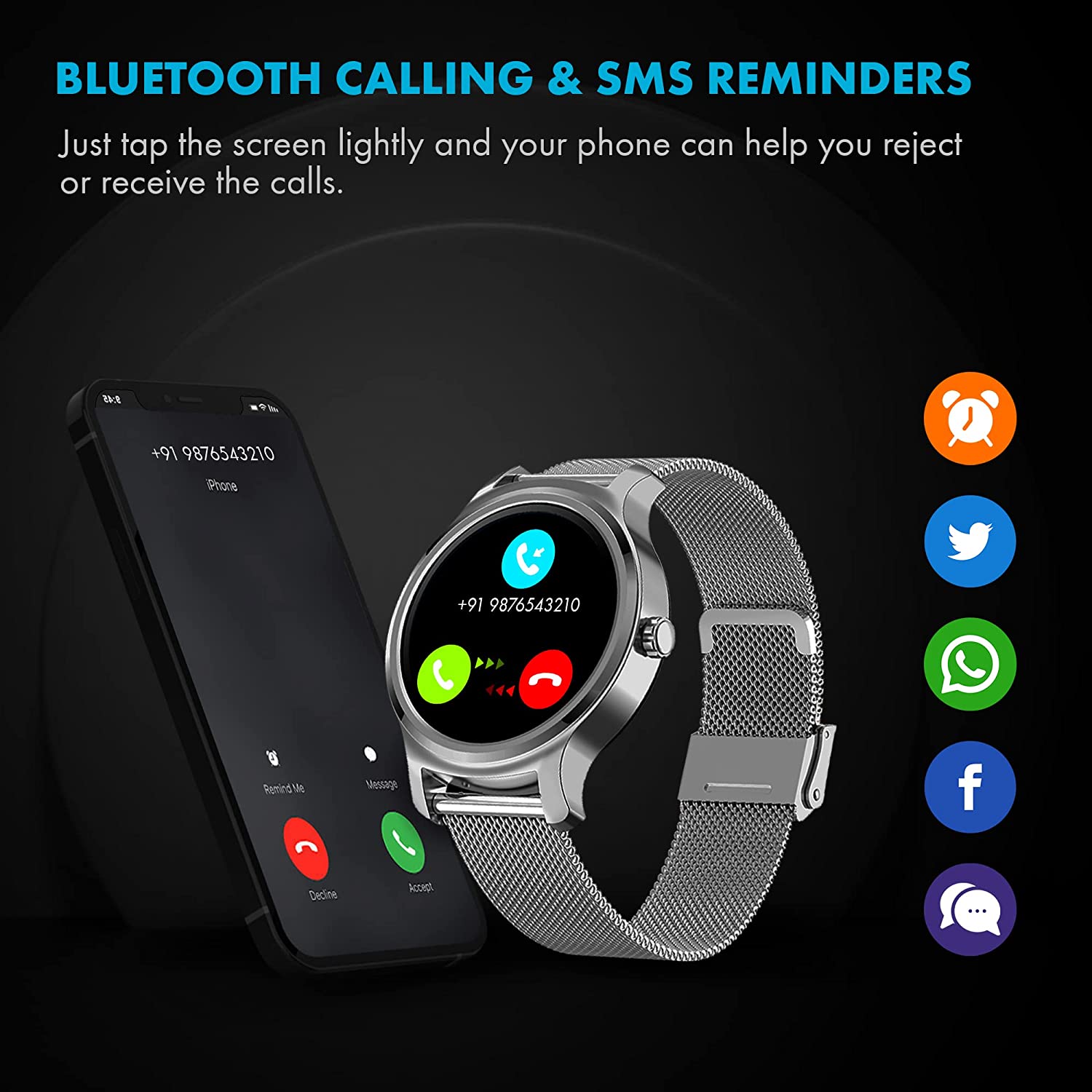 Giordano Smartwatch | GT01-SS