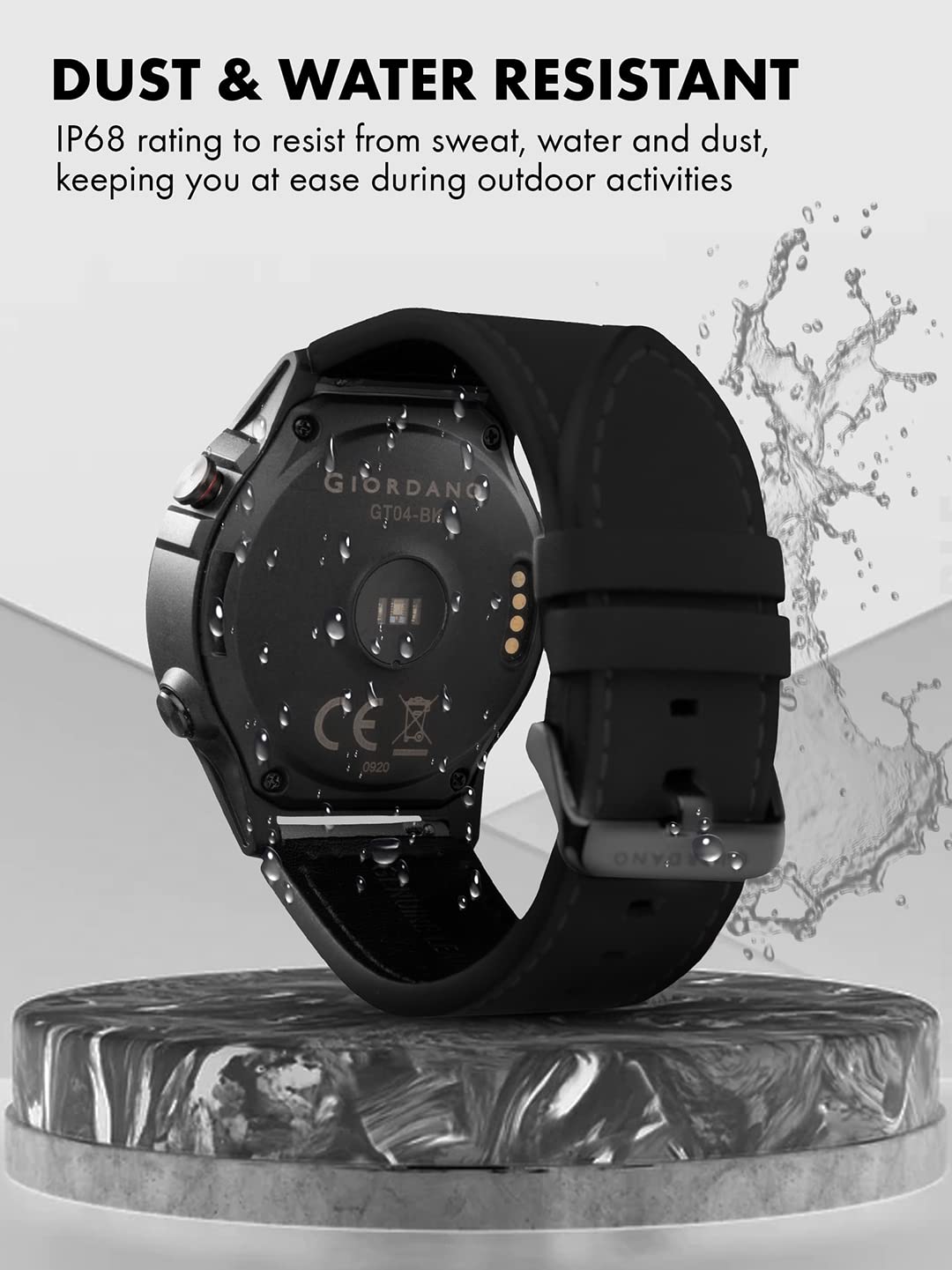 Giordano Smartwatch | GT04-BK