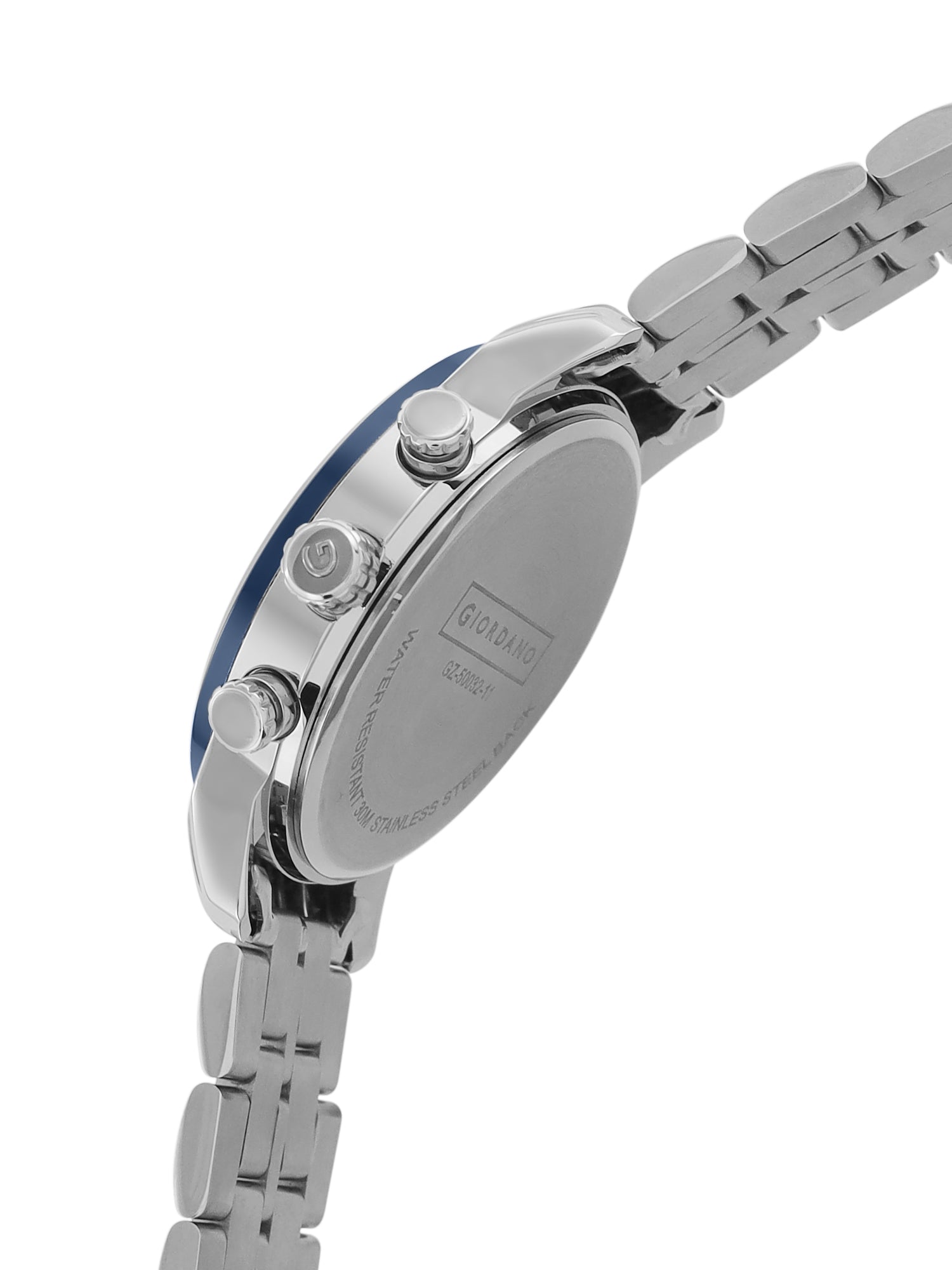 Giordano Analog Wrist Watch for Men Stylish Metal Strap with Water Resistant Multifunction Mechanism Watch GZ-50032-11