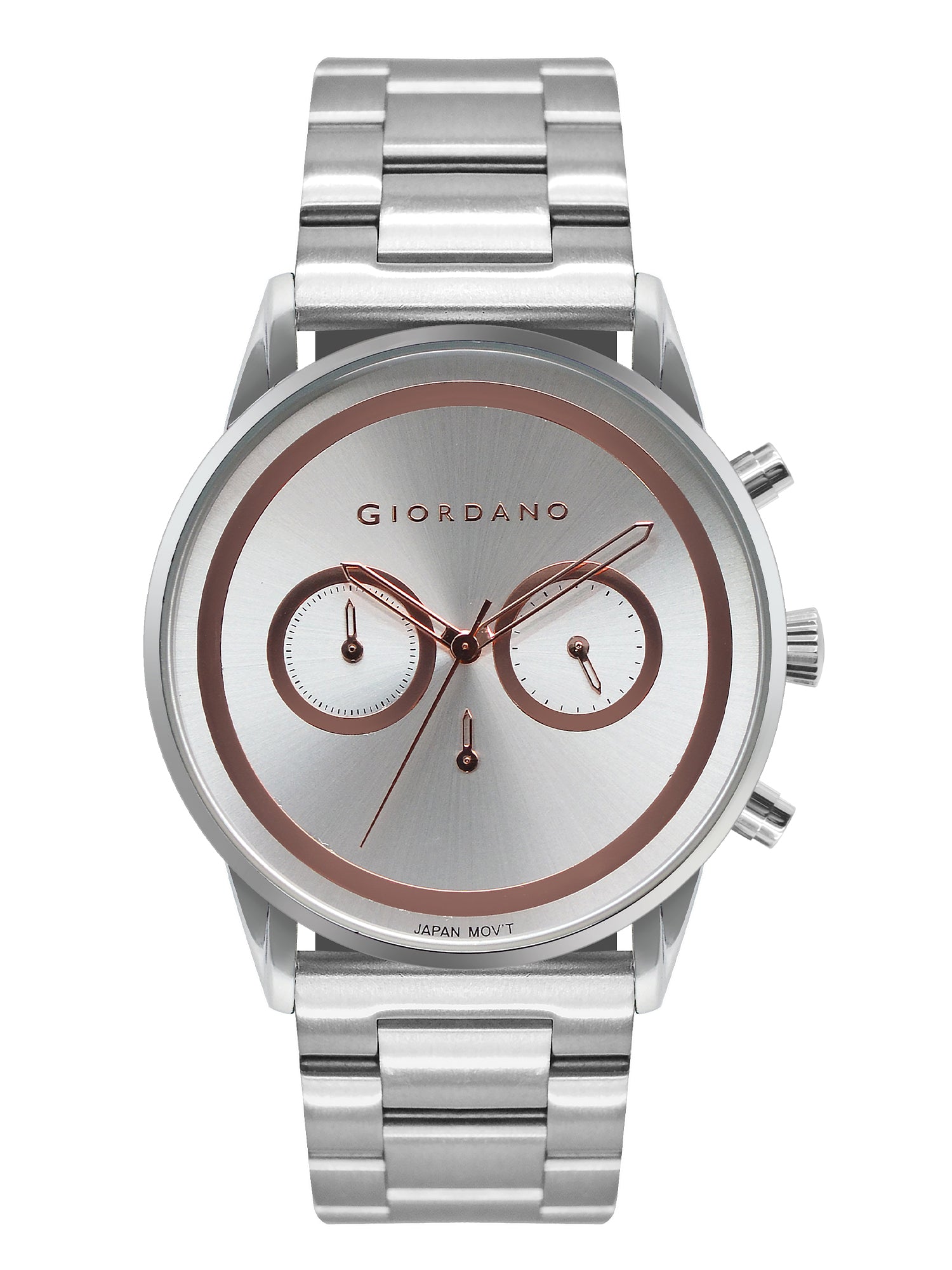 Giordano Analog Stylish Watch for Men & Boys Water Resistant Fashion Watch Round Shape with Multi-Functional Wrist Watch to Compliment Your Look/Ideal Gift for Male | GZ-50087-11