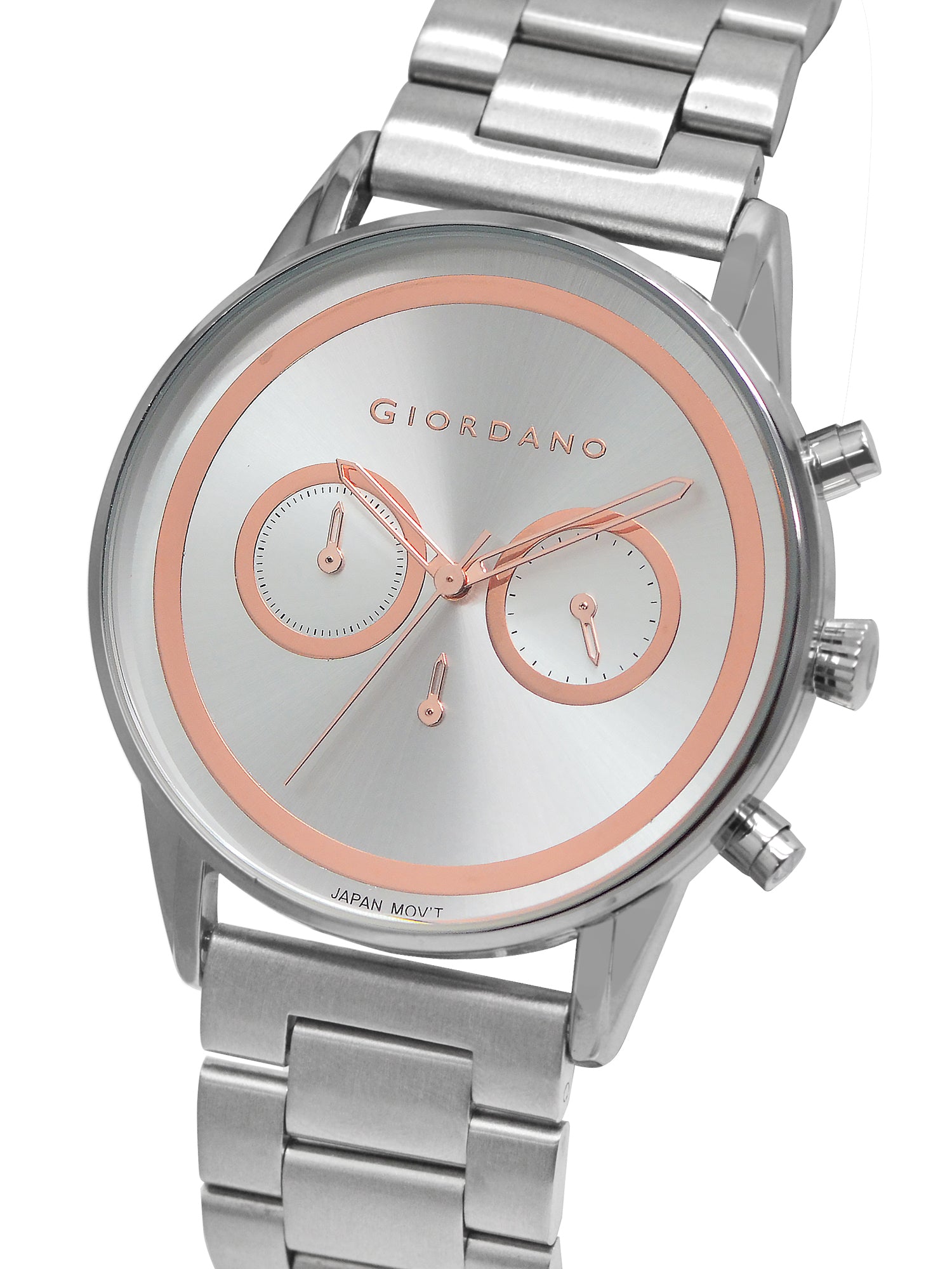 Giordano Analog Stylish Watch for Men & Boys Water Resistant Fashion Watch Round Shape with Multi-Functional Wrist Watch to Compliment Your Look/Ideal Gift for Male | GZ-50087-11