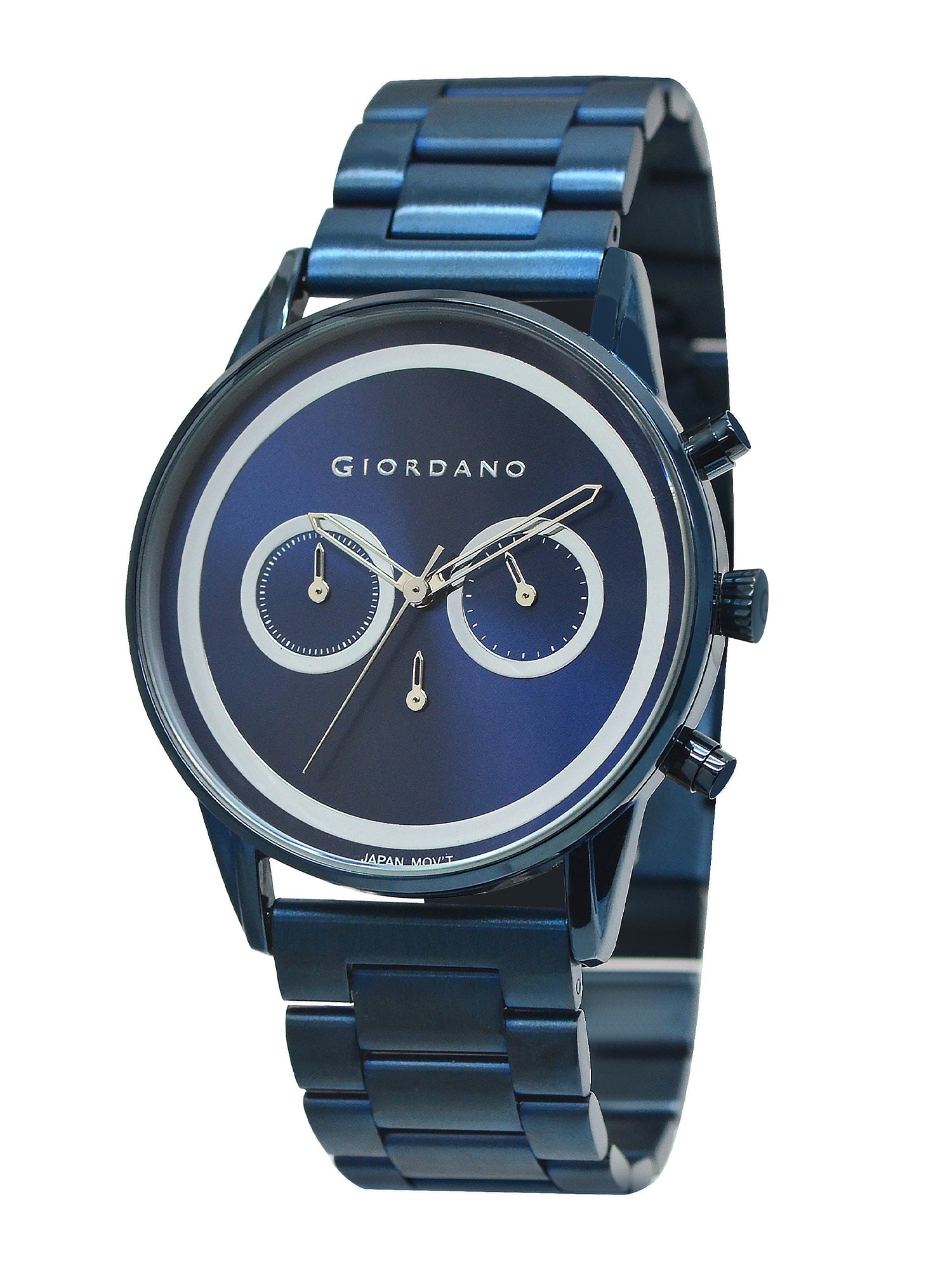 Giordano Analog Stylish Watch for Men & Boys Water Resistant Fashion Watch Round Shape with Multi-Functional Wrist Watch to Compliment Your Look/Ideal Gift for Male | GZ-50087-22
