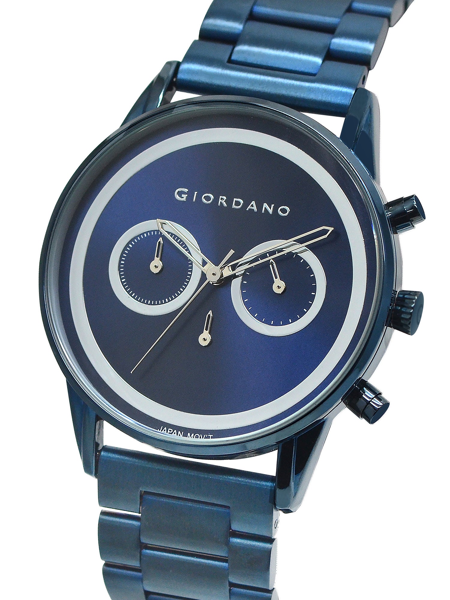 Giordano Analog Stylish Watch for Men & Boys Water Resistant Fashion Watch Round Shape with Multi-Functional Wrist Watch to Compliment Your Look/Ideal Gift for Male | GZ-50087-22