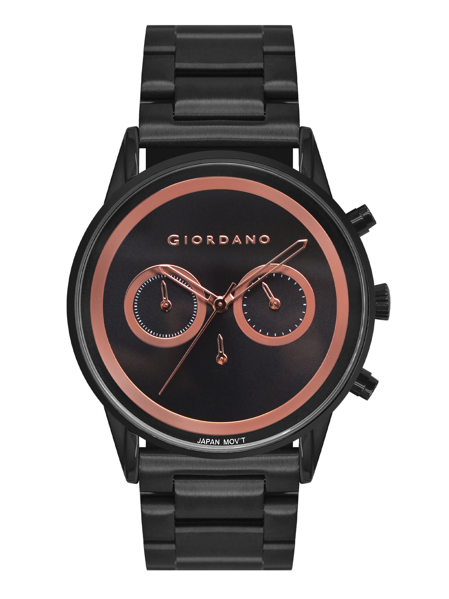 Giordano Analog Stylish Watch for Men & Boys Water Resistant Fashion Watch Round Shape with Multi-Functional Wrist Watch to Compliment Your Look/Ideal Gift for Male | GZ-50087-33