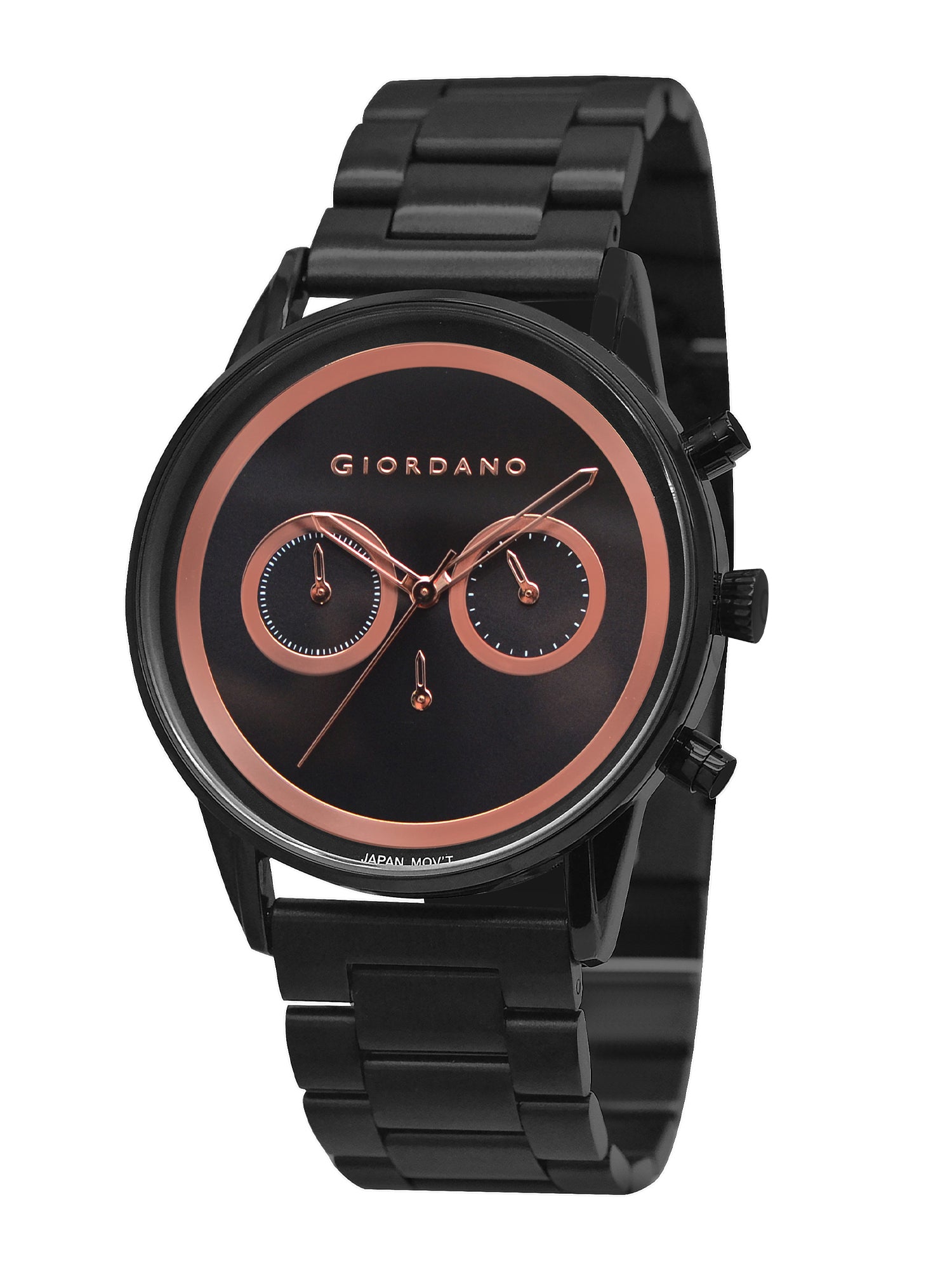 Giordano Analog Stylish Watch for Men & Boys Water Resistant Fashion Watch Round Shape with Multi-Functional Wrist Watch to Compliment Your Look/Ideal Gift for Male | GZ-50087-33