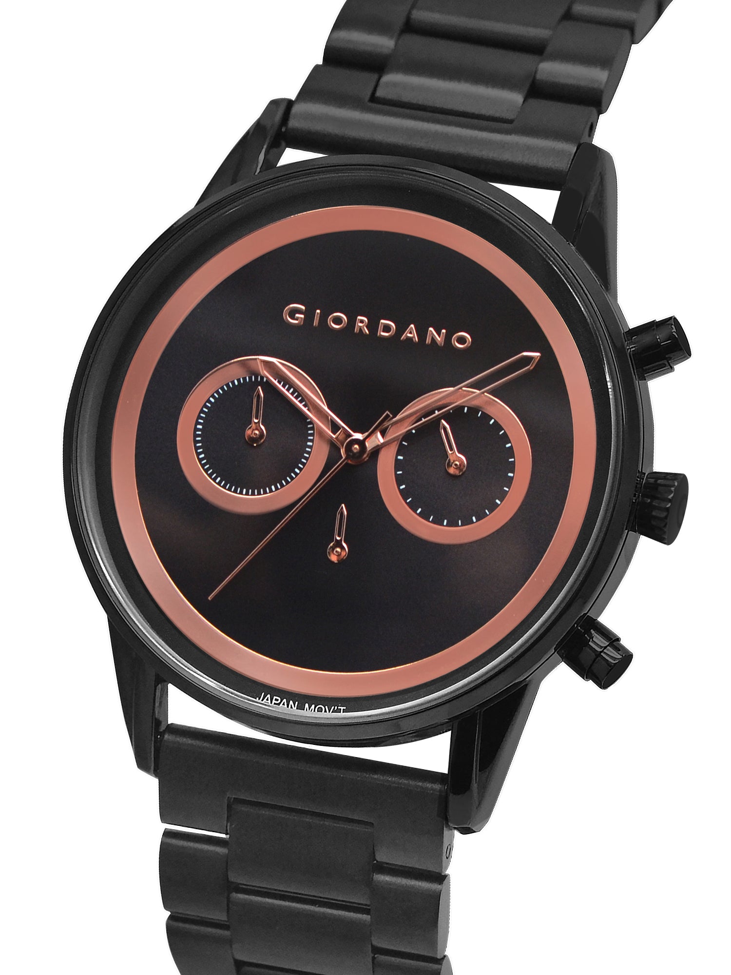 Giordano Analog Stylish Watch for Men & Boys Water Resistant Fashion Watch Round Shape with Multi-Functional Wrist Watch to Compliment Your Look/Ideal Gift for Male | GZ-50087-33