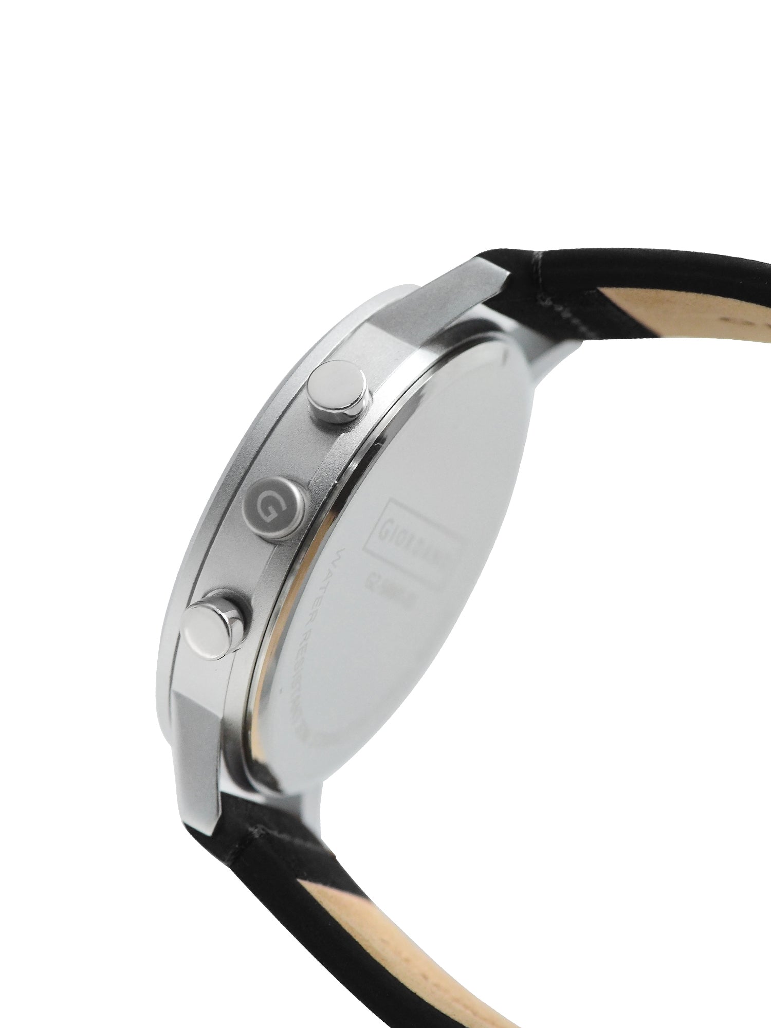 Giordano Analog Sporty Multi-Functional Watch for Men with Round Shape dial and Leather Strap | GZ-50088-02