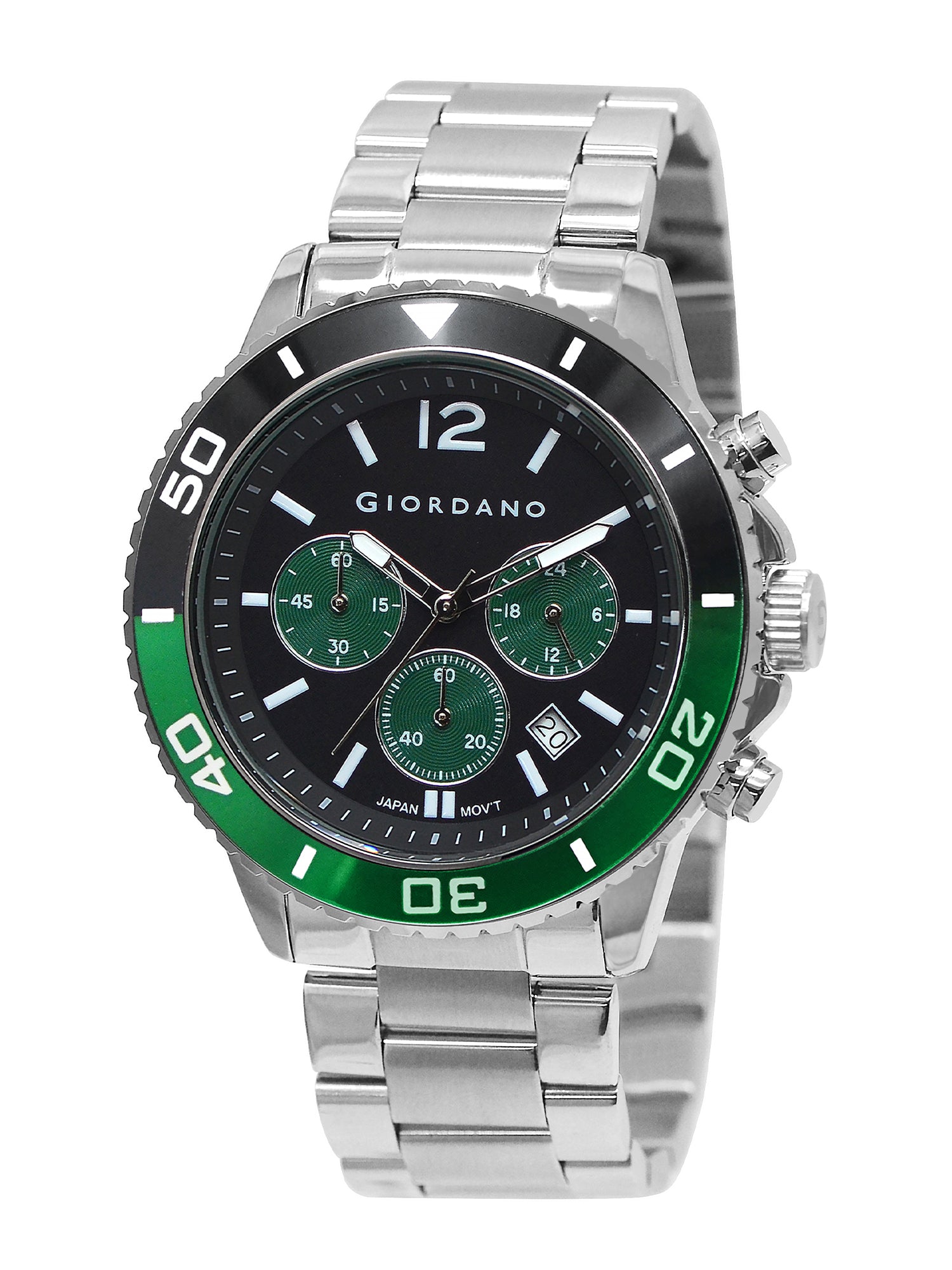 Giordano Analog Stylish Watch for Men & Boys Water Resistant Fashion Watch Round Shape with Multi-Functional Wrist Watch to Compliment Your Look/Ideal Gift for Male | GZ-50091-22