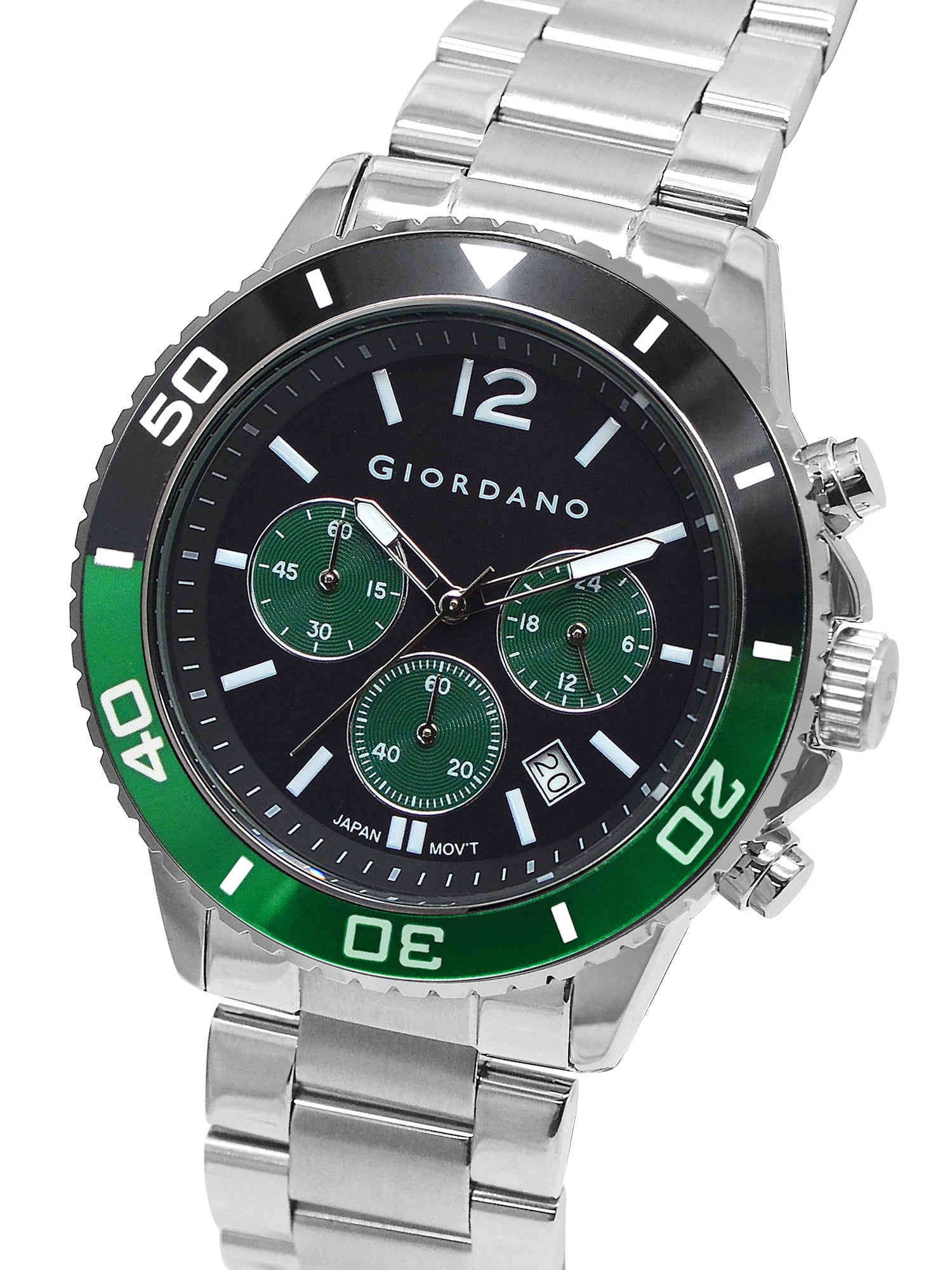 Giordano Analog Stylish Watch for Men & Boys Water Resistant Fashion Watch Round Shape with Multi-Functional Wrist Watch to Compliment Your Look/Ideal Gift for Male | GZ-50091-22