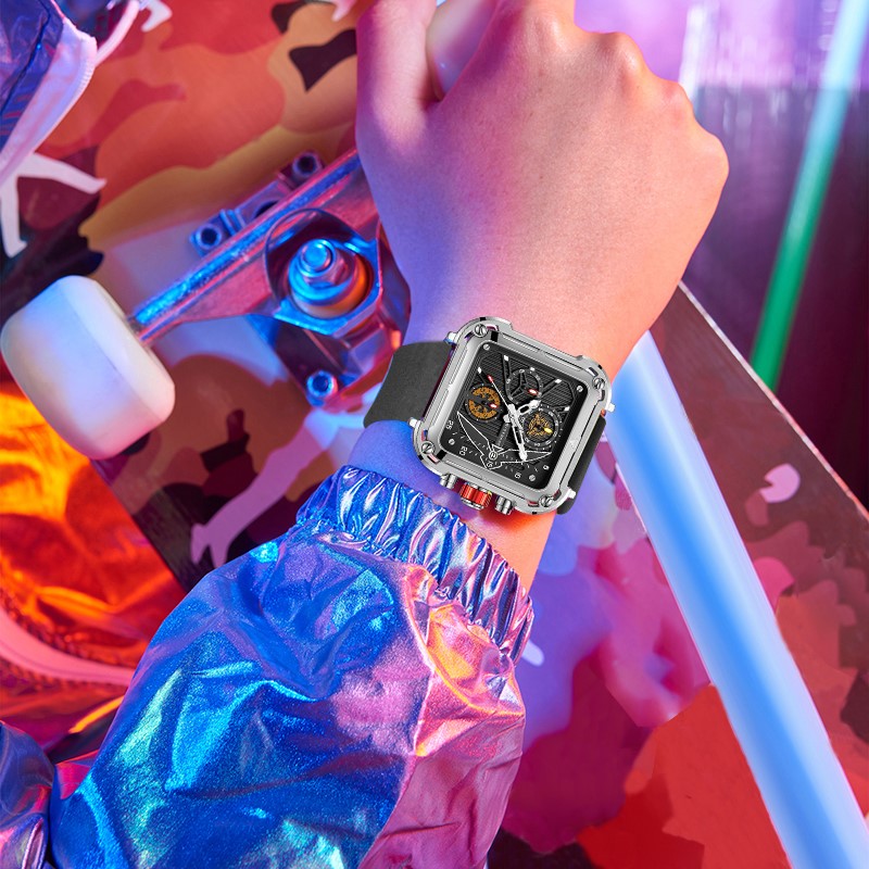 Giordano Multifunction Watch for Men - Perfect Blend of Style and Utility” | Water Resistant Square dial Unique Design Wrist Watch for Man | Best Gift for Males | GZ-50099-02