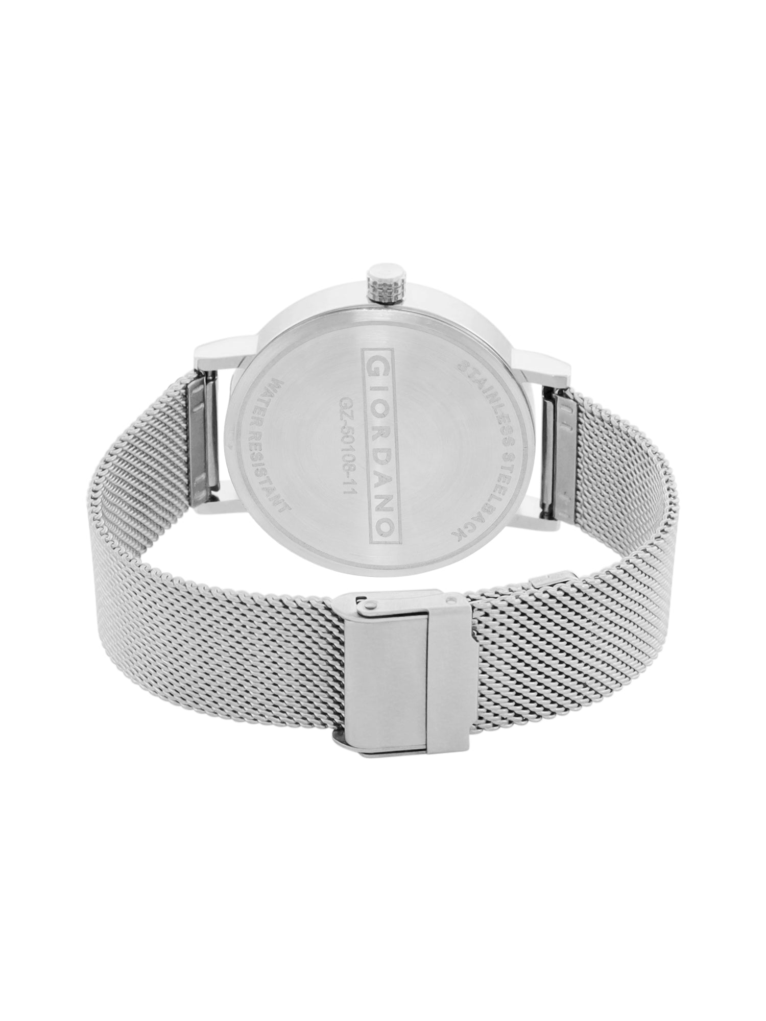 Giordano Analog Watch for Men Stylish Metal Strap| 3 Hands Mechanism with Water Resistant Wrist Watch | GZ-50108-11