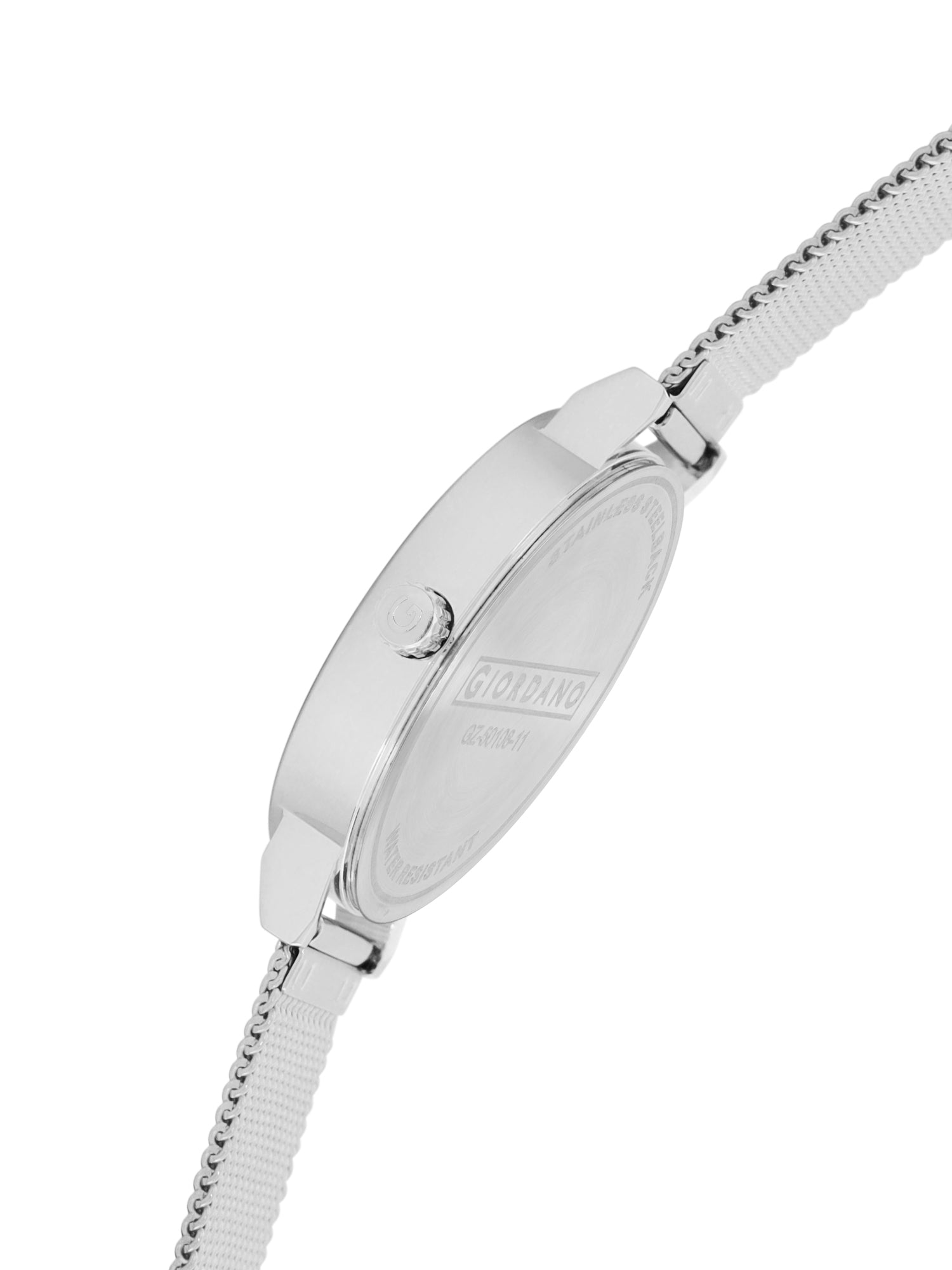 Giordano Analog Watch for Men Stylish Metal Strap| 3 Hands Mechanism with Water Resistant Wrist Watch | GZ-50108-11