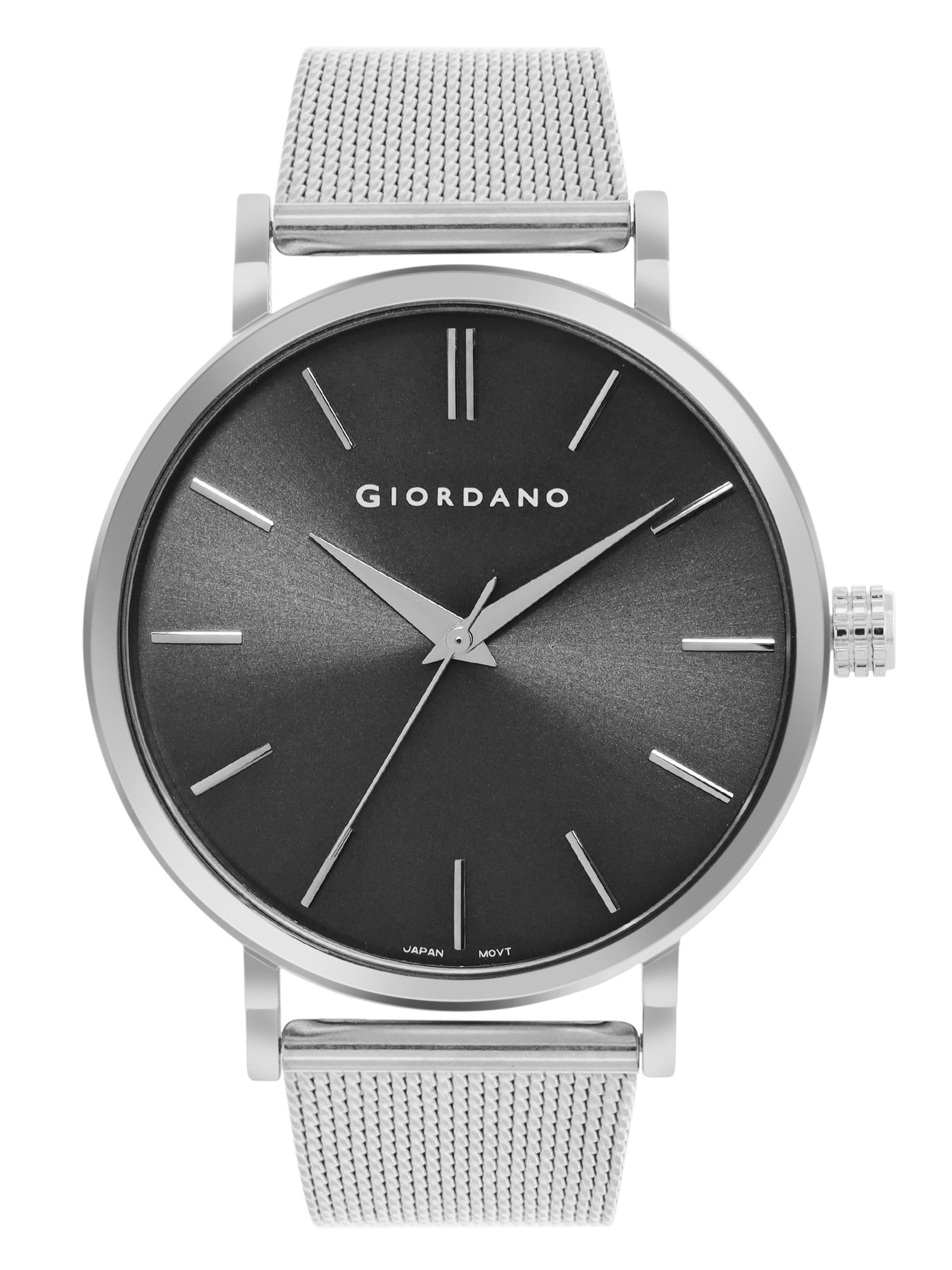 Giordano Analog Watch for Men Stylish Metal Strap| 3 Hands Mechanism with Water Resistant Wrist Watch | GZ-50108-22