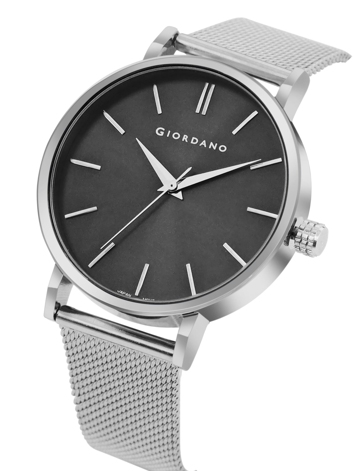 Giordano Analog Watch for Men Stylish Metal Strap| 3 Hands Mechanism with Water Resistant Wrist Watch | GZ-50108-22