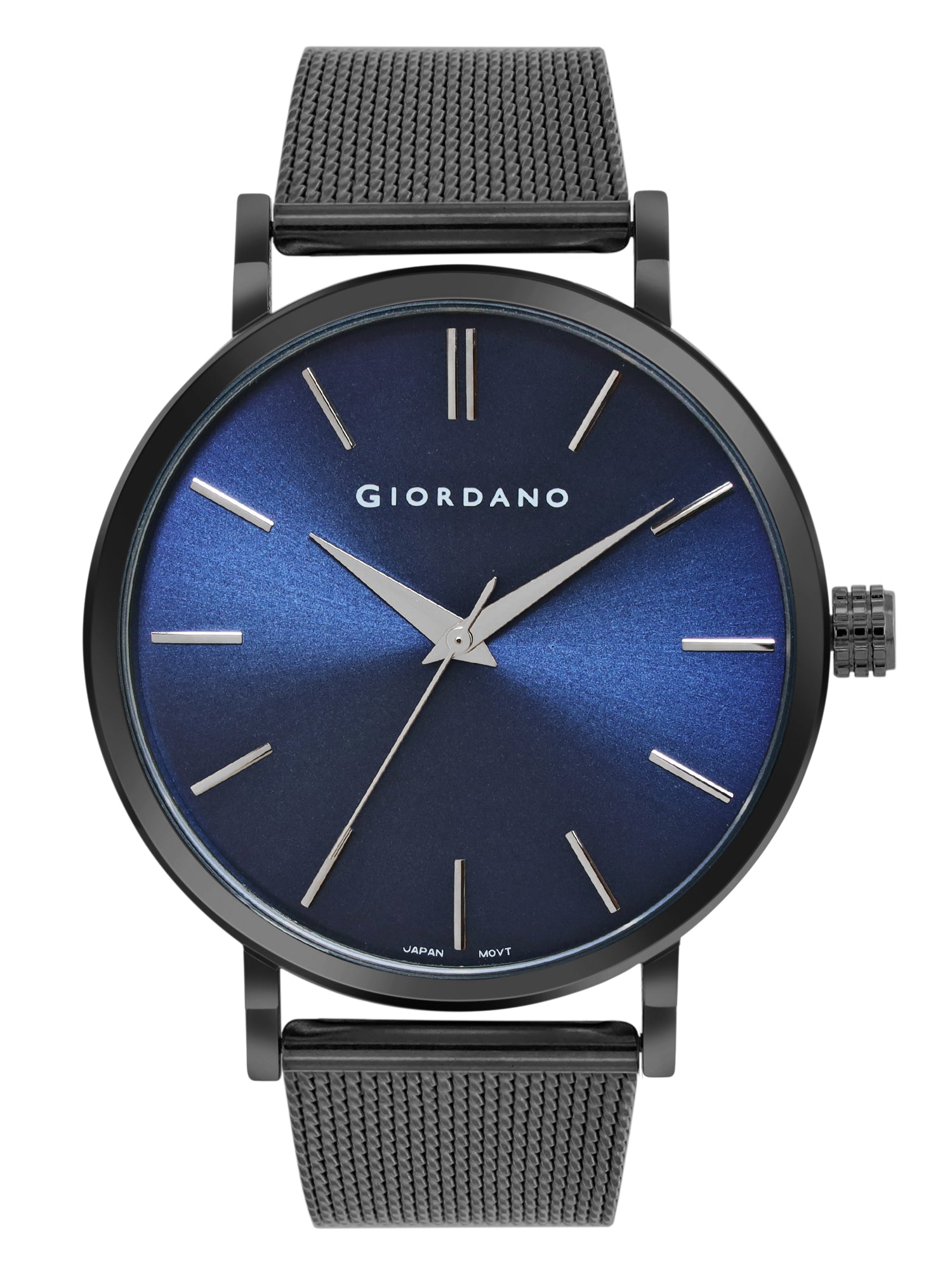 Giordano Analog Watch for Men Stylish Metal Strap| 3 Hands Mechanism with Water Resistant Wrist Watch | GZ-50108-33