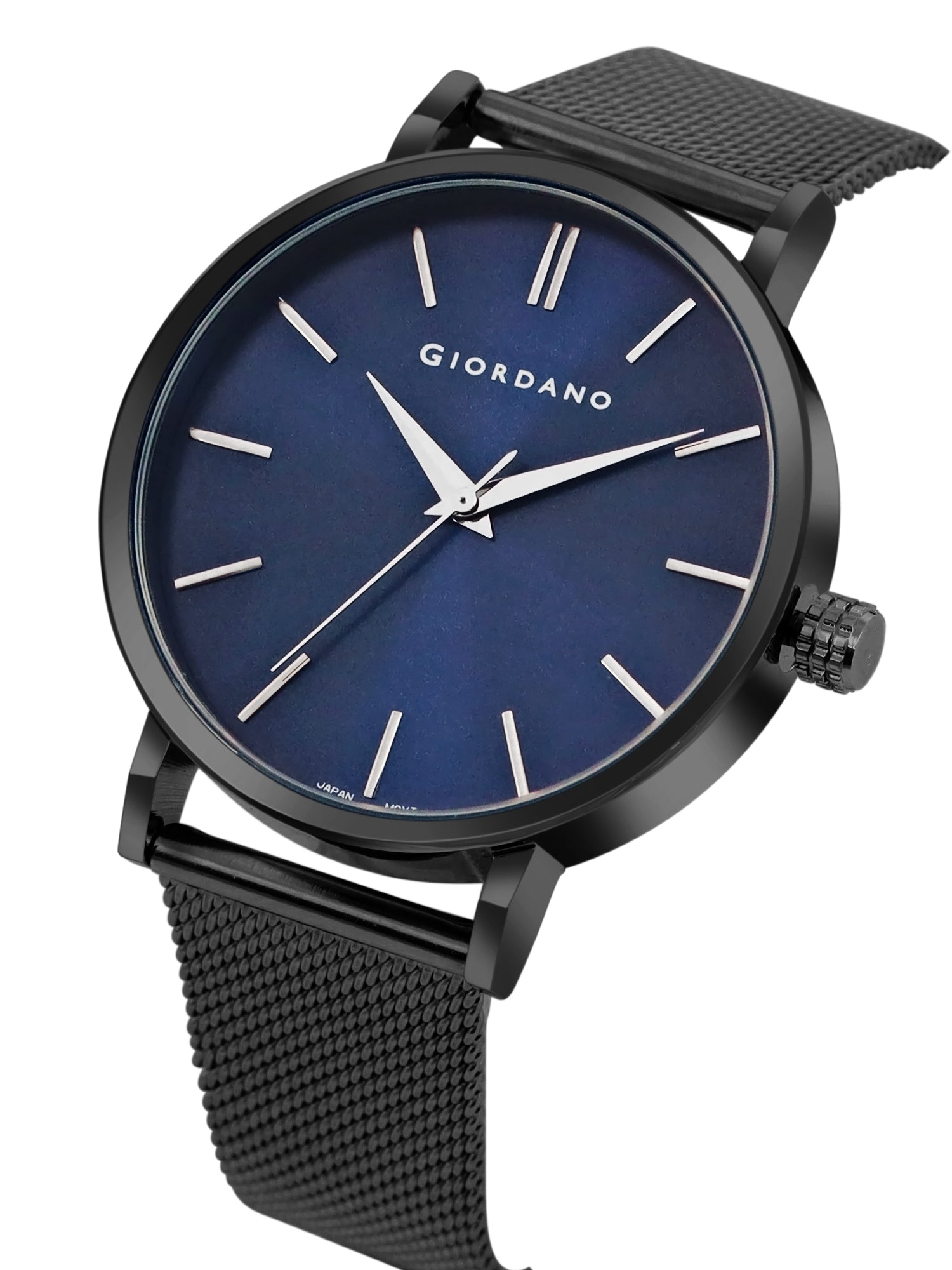 Giordano Analog Watch for Men Stylish Metal Strap| 3 Hands Mechanism with Water Resistant Wrist Watch | GZ-50108-33