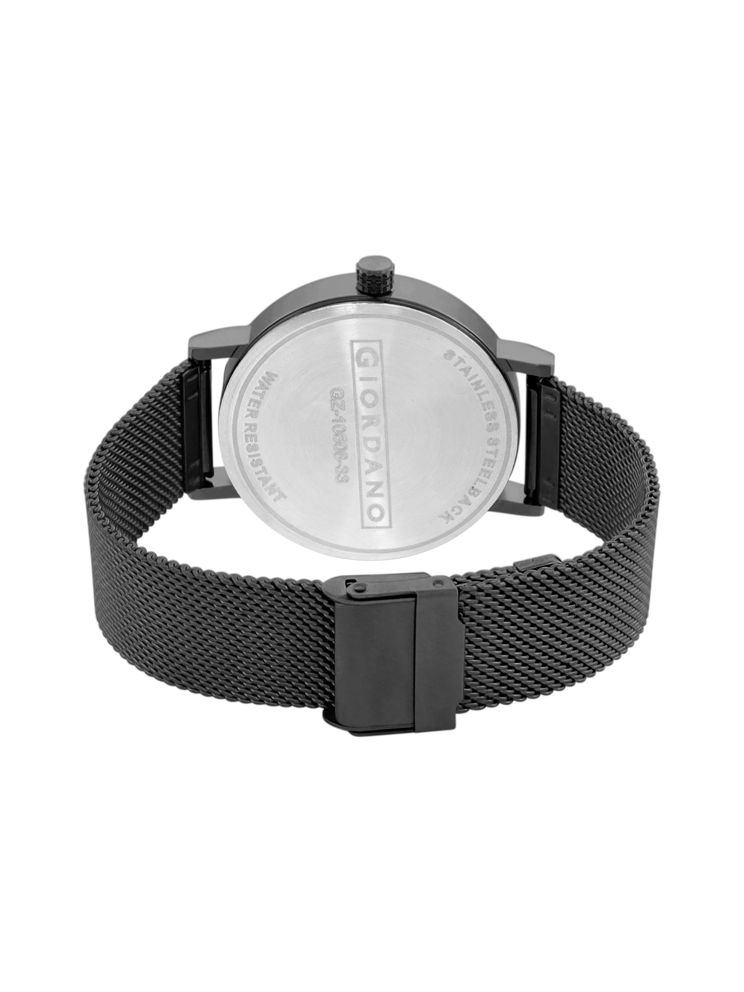 Giordano Analog Watch for Men Stylish Metal Strap| 3 Hands Mechanism with Water Resistant Wrist Watch | GZ-50108-33