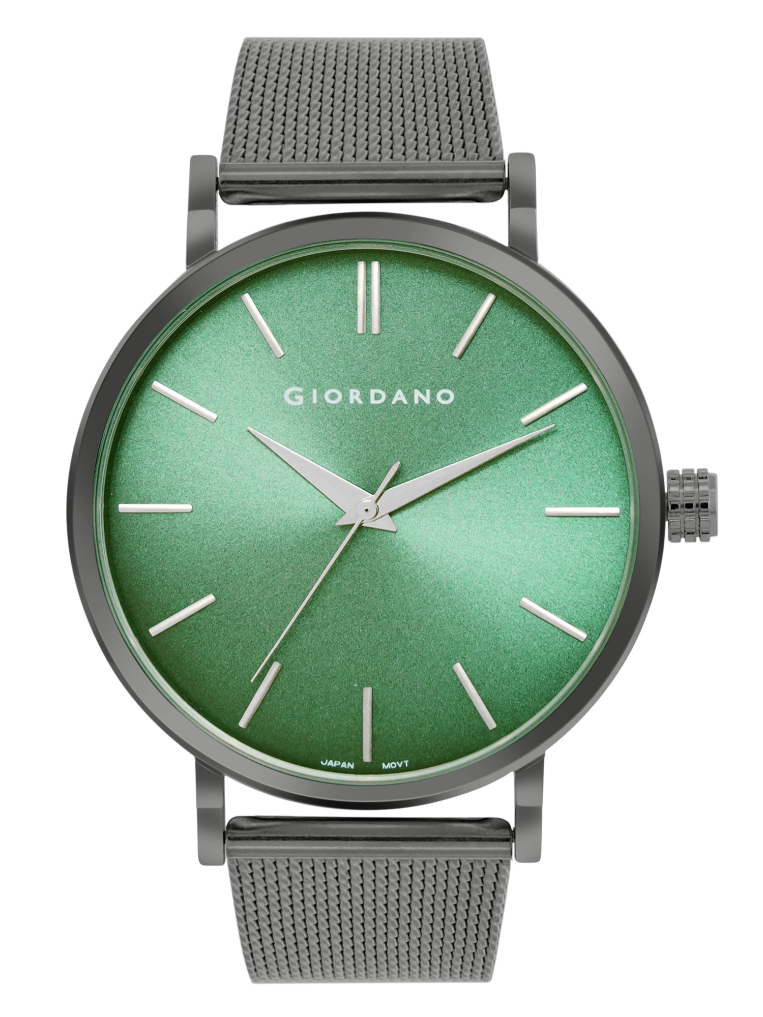 Giordano Analog Watch for Men Stylish Metal Strap| 3 Hands Mechanism with Water Resistant Wrist Watch | GZ-50108-44