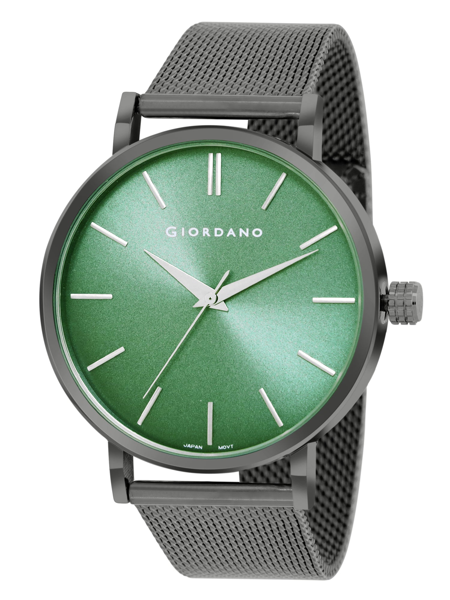 Giordano Analog Watch for Men Stylish Metal Strap| 3 Hands Mechanism with Water Resistant Wrist Watch | GZ-50108-44