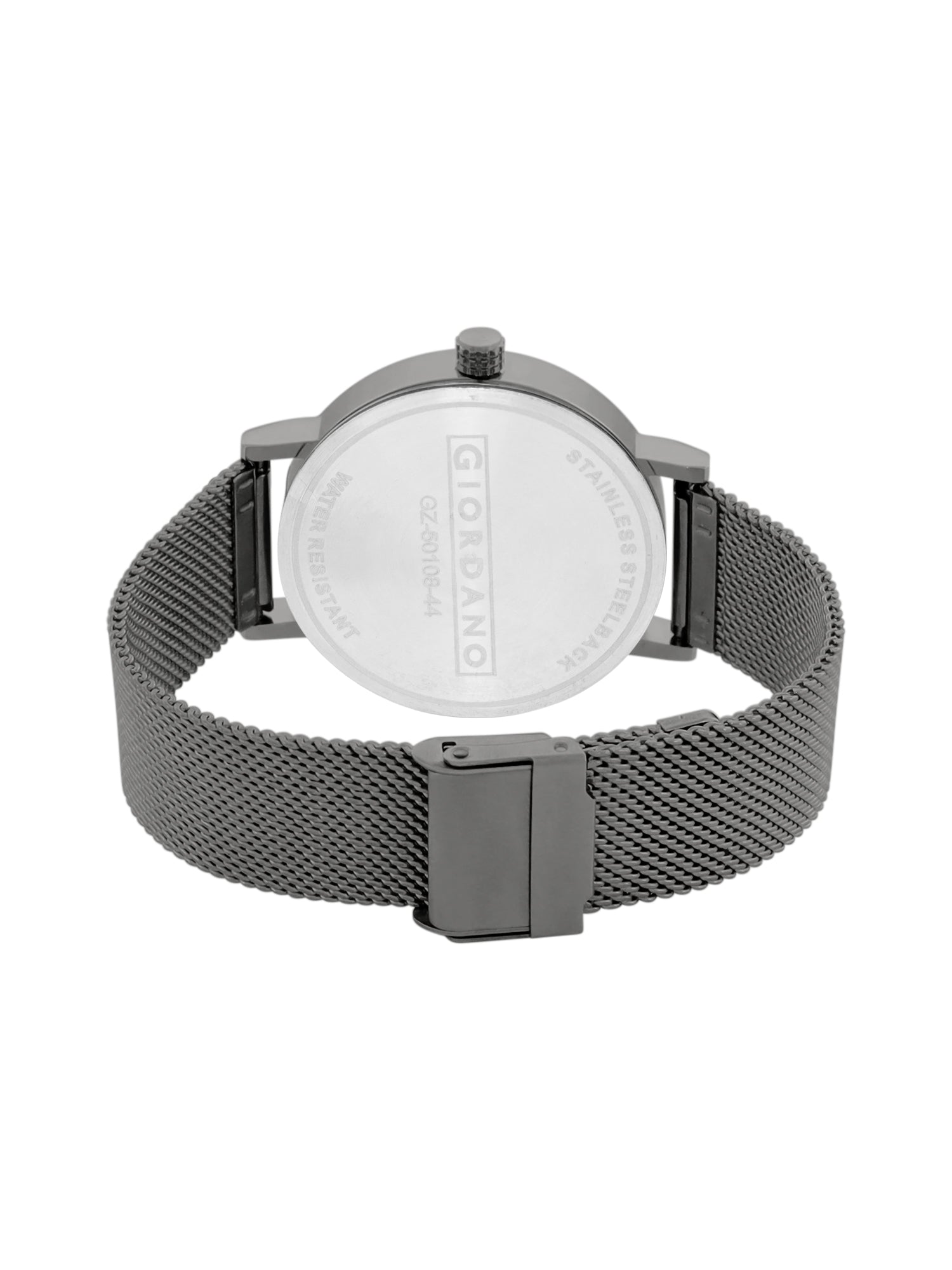 Giordano Analog Watch for Men Stylish Metal Strap| 3 Hands Mechanism with Water Resistant Wrist Watch | GZ-50108-44