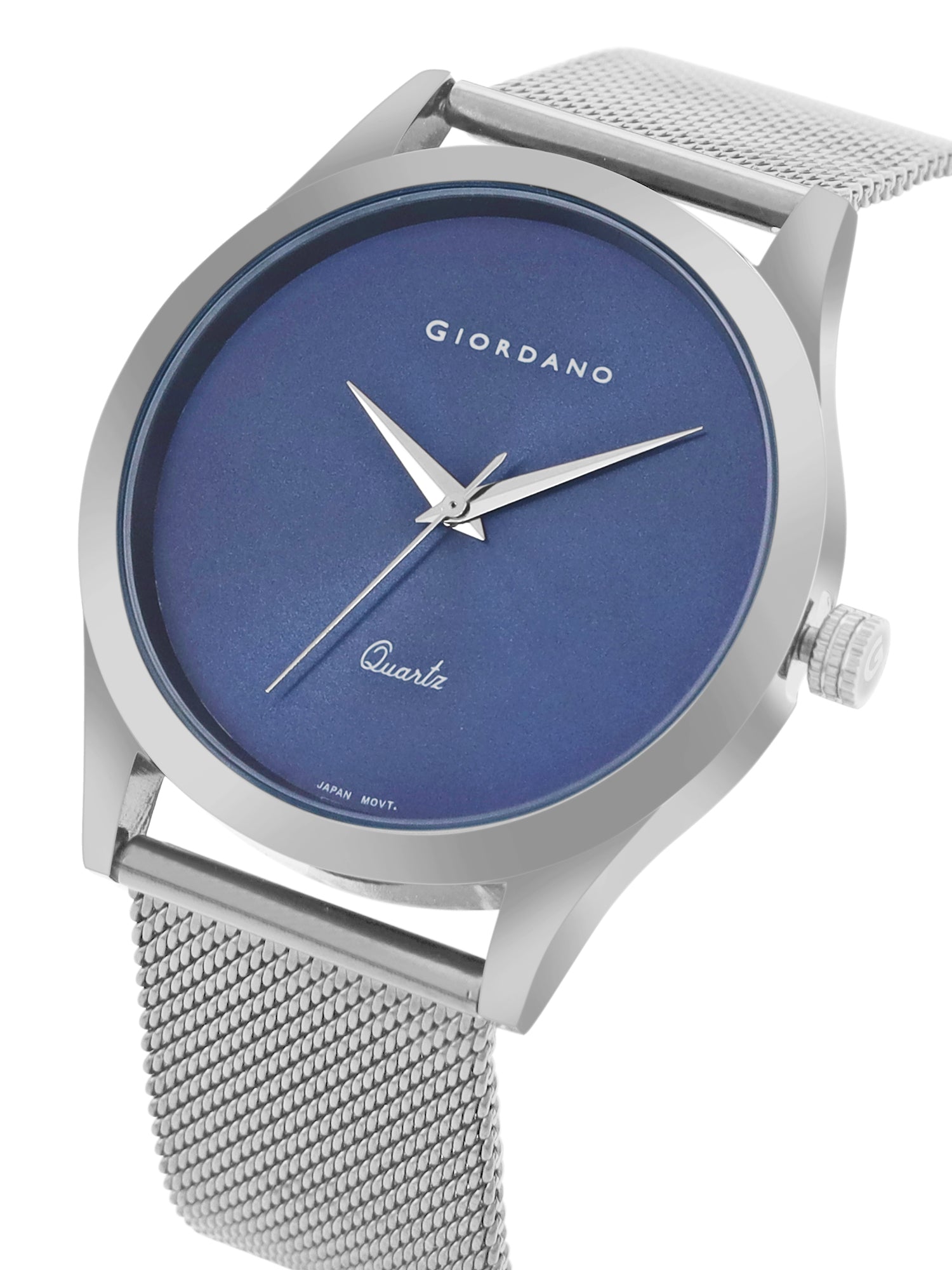 Giordano Analog Watch for Men Stylish Metal Strap| 3 Hands Mechanism with Water Resistant Wrist Watch | GZ-50111-22