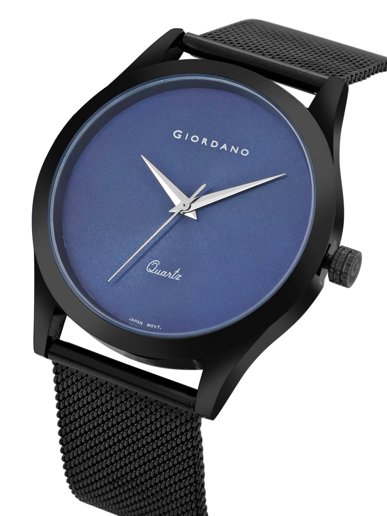 Giordano Analog Watch for Men Stylish Metal Strap| 3 Hands Mechanism with Water Resistant Wrist Watch | GZ-50111-44