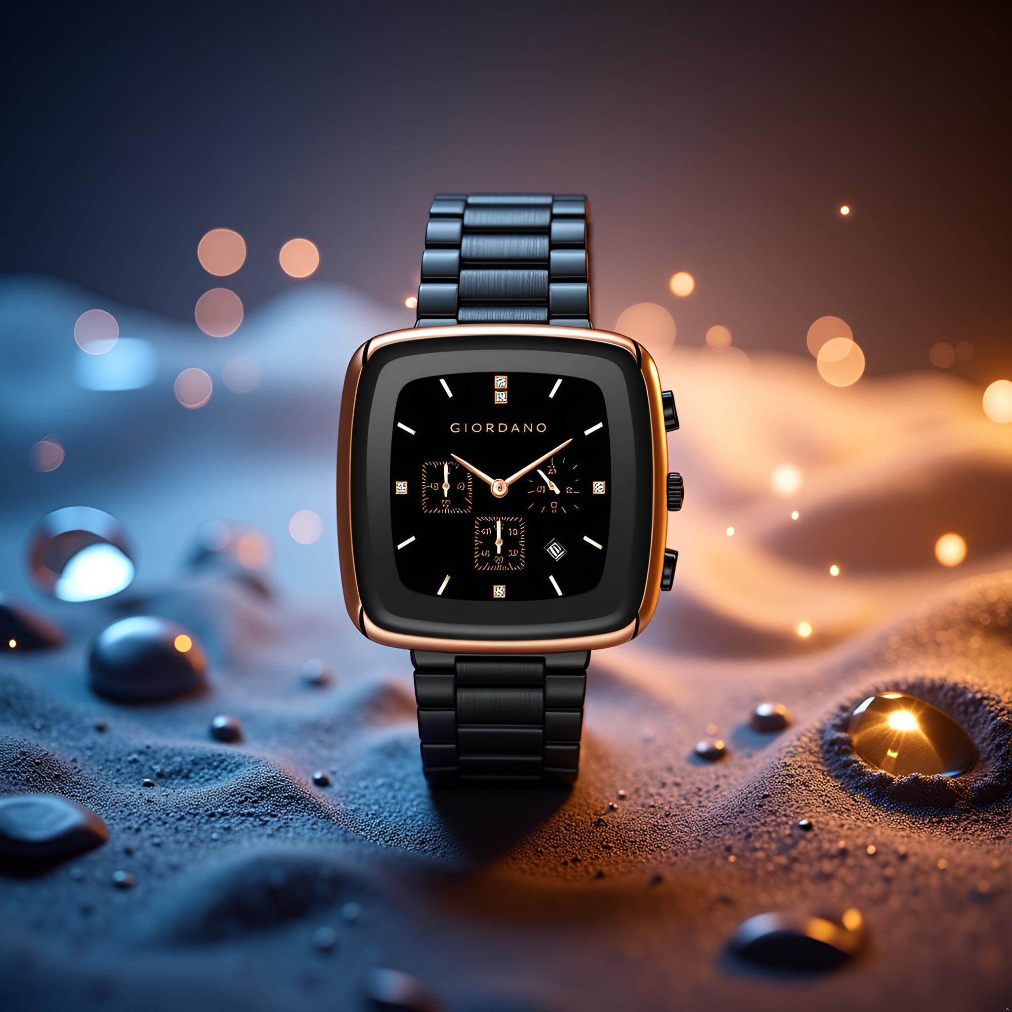 Giordano Square Face Watch for Men – Multifunction Dial with Date Display, Sleek Stainless Steel Strap, Modern Design for Everyday Elegance | GZ-50162-22