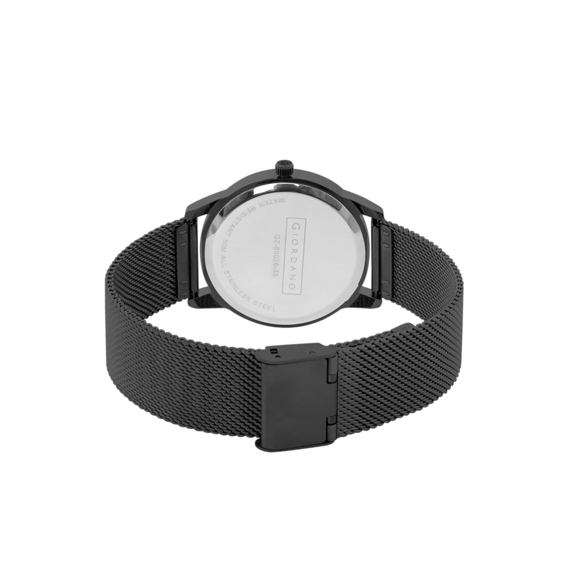 Giordano Analog Watch for Women Stylish Metal Strap| 3 Hands Mechanism with Water Resistant Wrist Watch | GZ-60026-33