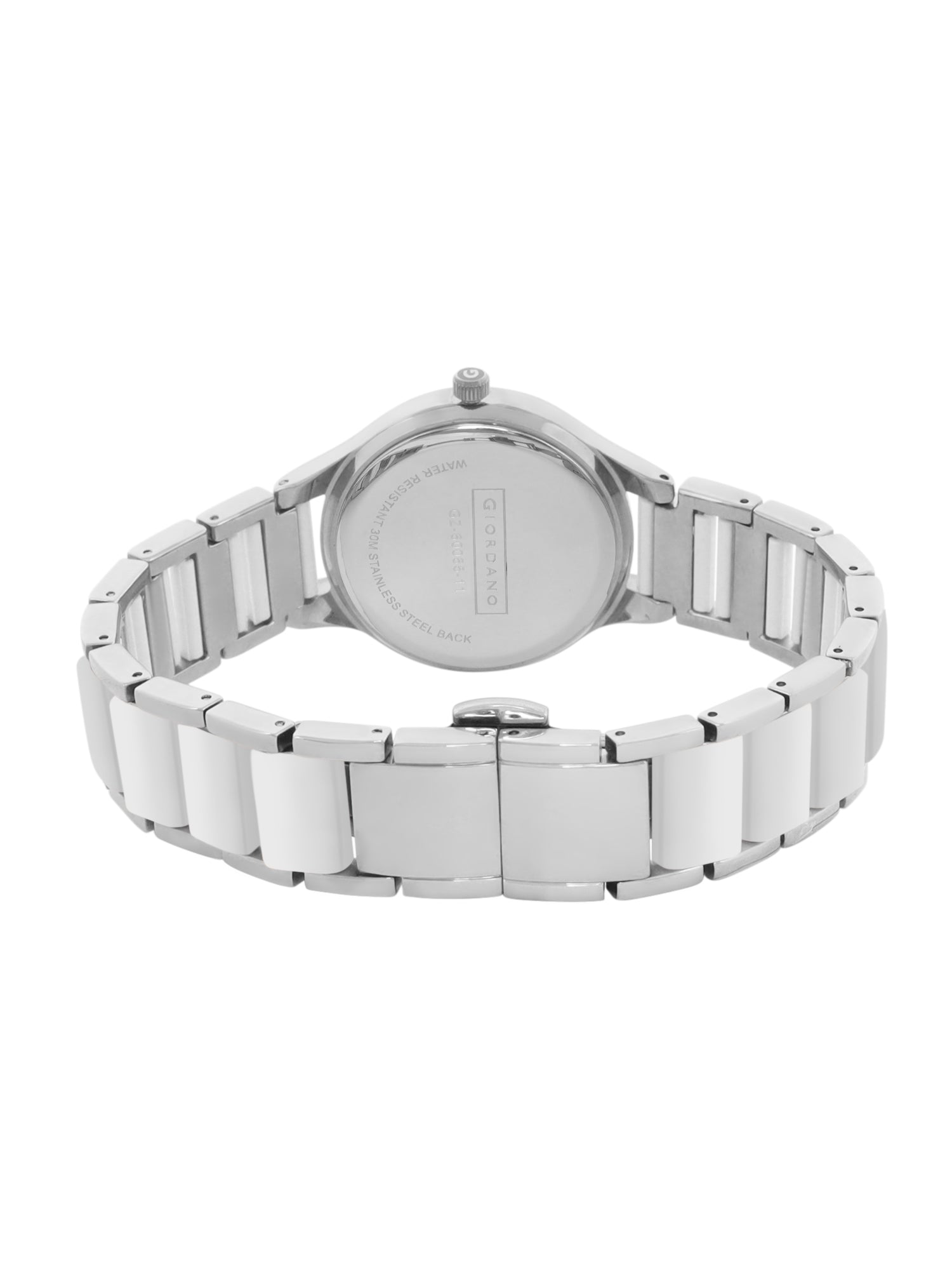 Giordano Analog Watch for Women, Diamond-Set with Metal Strap Ladies Water Resistant Wrist Watch for Female | GZ-60065-11