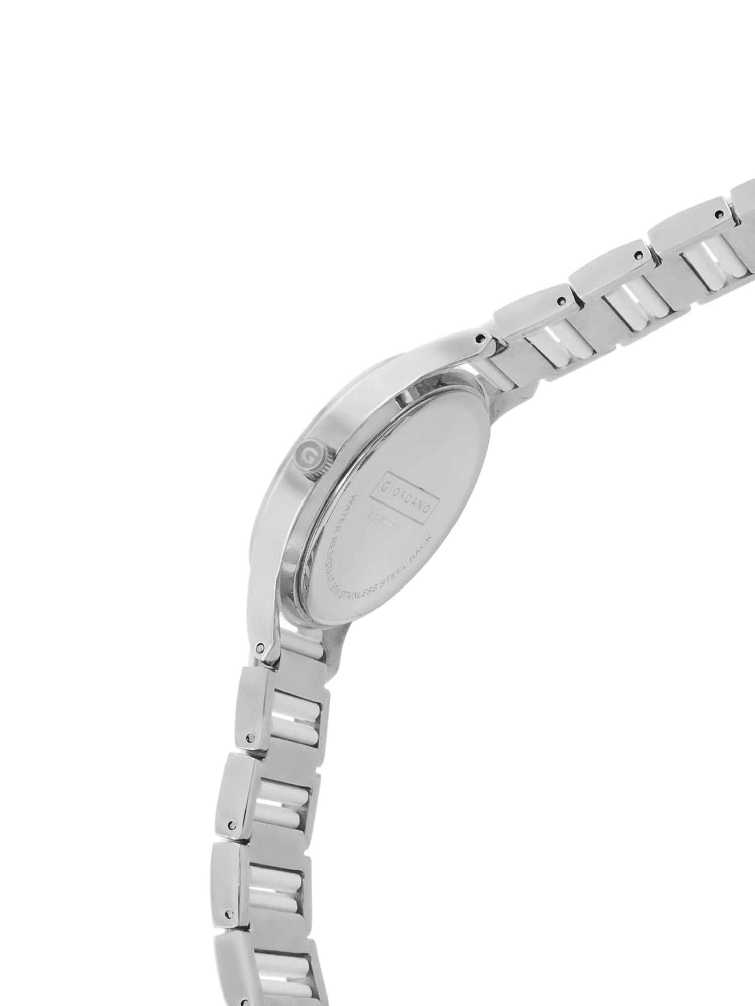 Giordano Analog Watch for Women, Diamond-Set with Metal Strap Ladies Water Resistant Wrist Watch for Female | GZ-60065-11