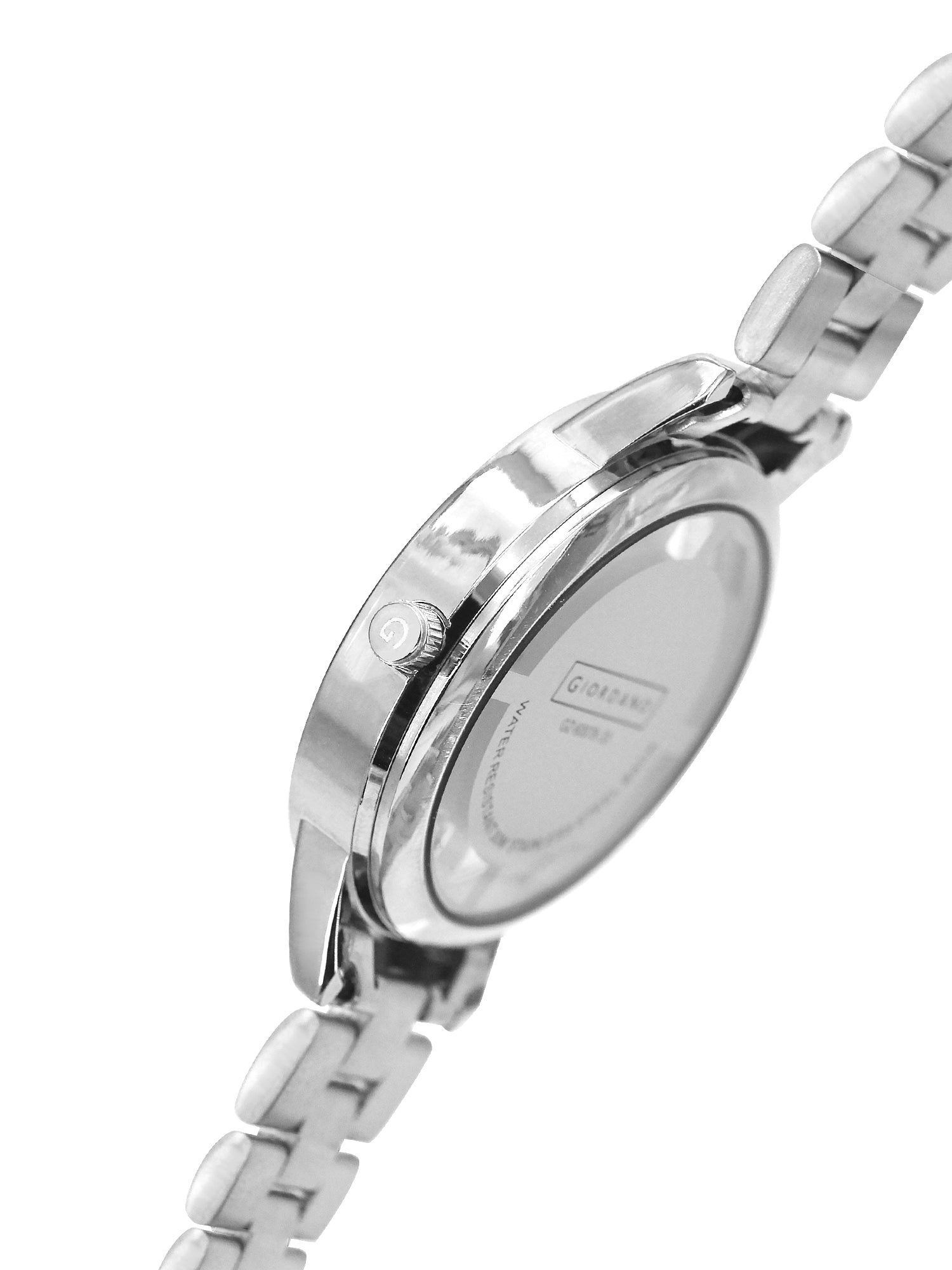 Giordano Analog Stylish Watch for Women with See-Through Dial with Crystal Accents and Stainless Steel Strap | GZ-60078-11