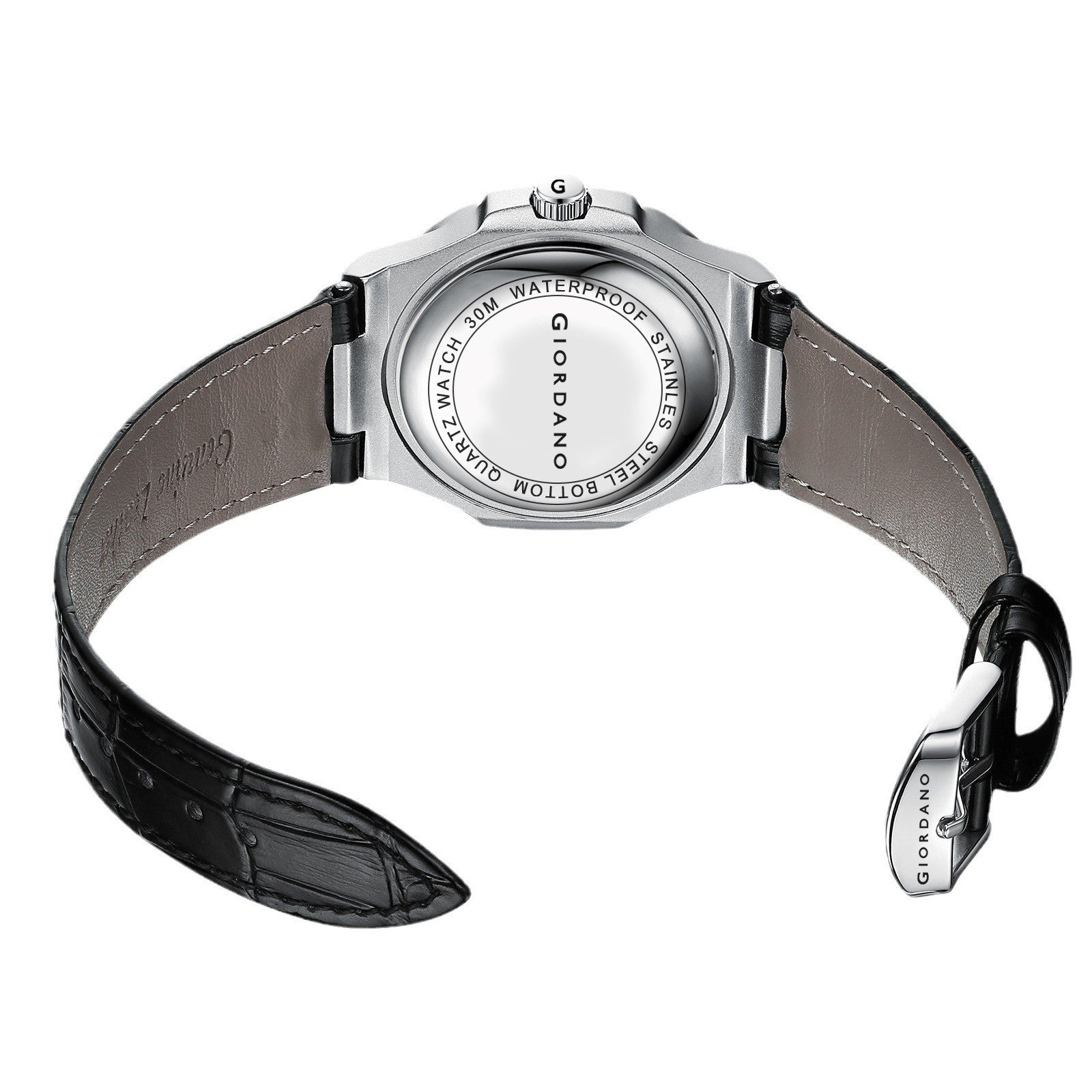 Giordano Analog Wrist Watch for Men Stylish Metal Strap with Water Resistant 3 Hand Mechanism for Men and Boys to Compliment Your Look/Ideal Gift for Male | GZ-50104-03